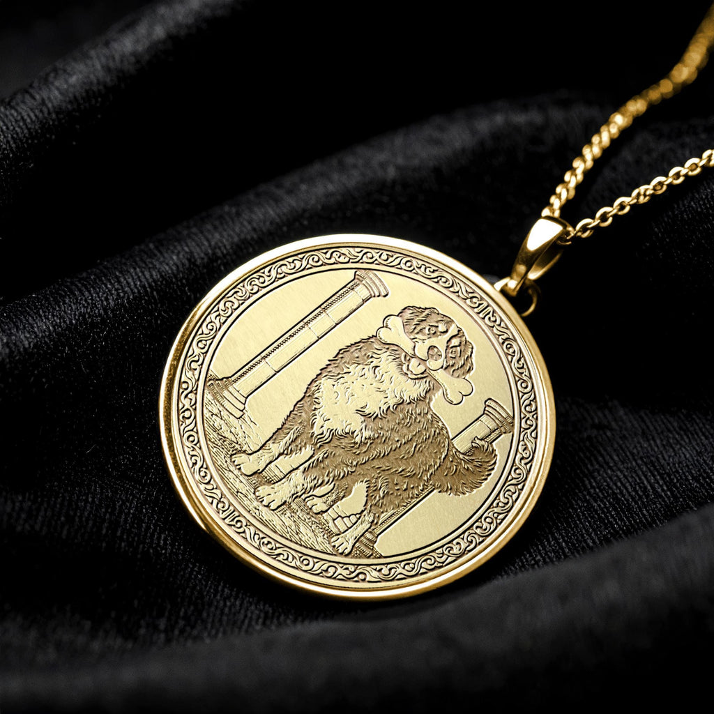 Bernese Dog Pendant – Necklace of Love and Devotion -413
