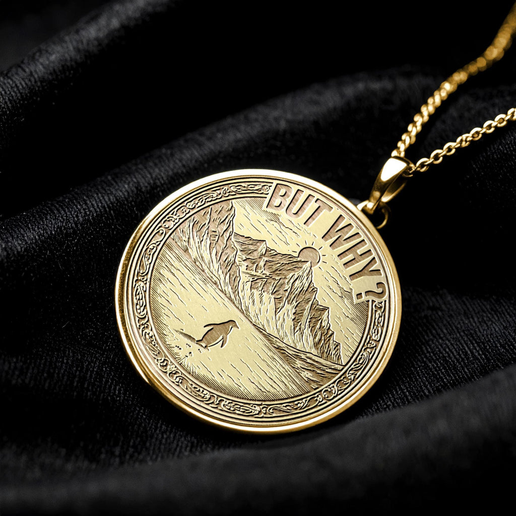 But Why? Nihilist Penguin Pendant -433