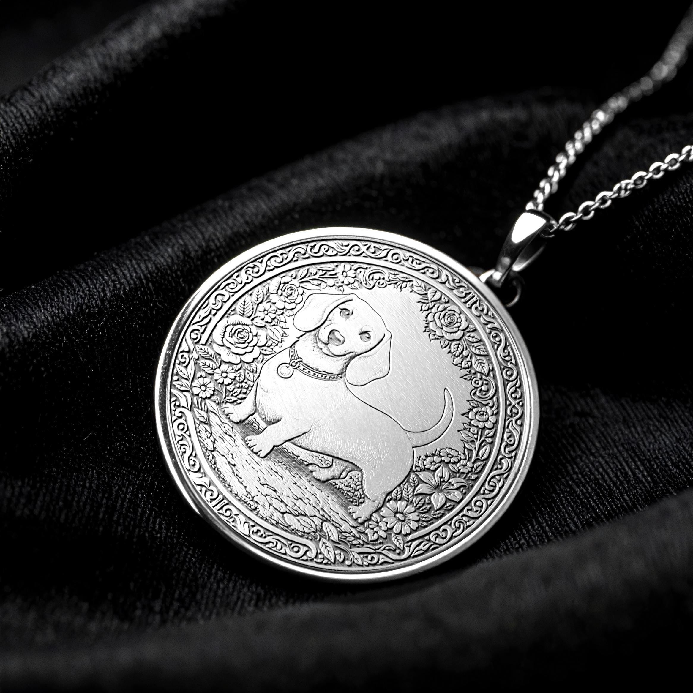 Dachshund Pendant –Necklace of Courage, Loyalty & Bold Spirit -460