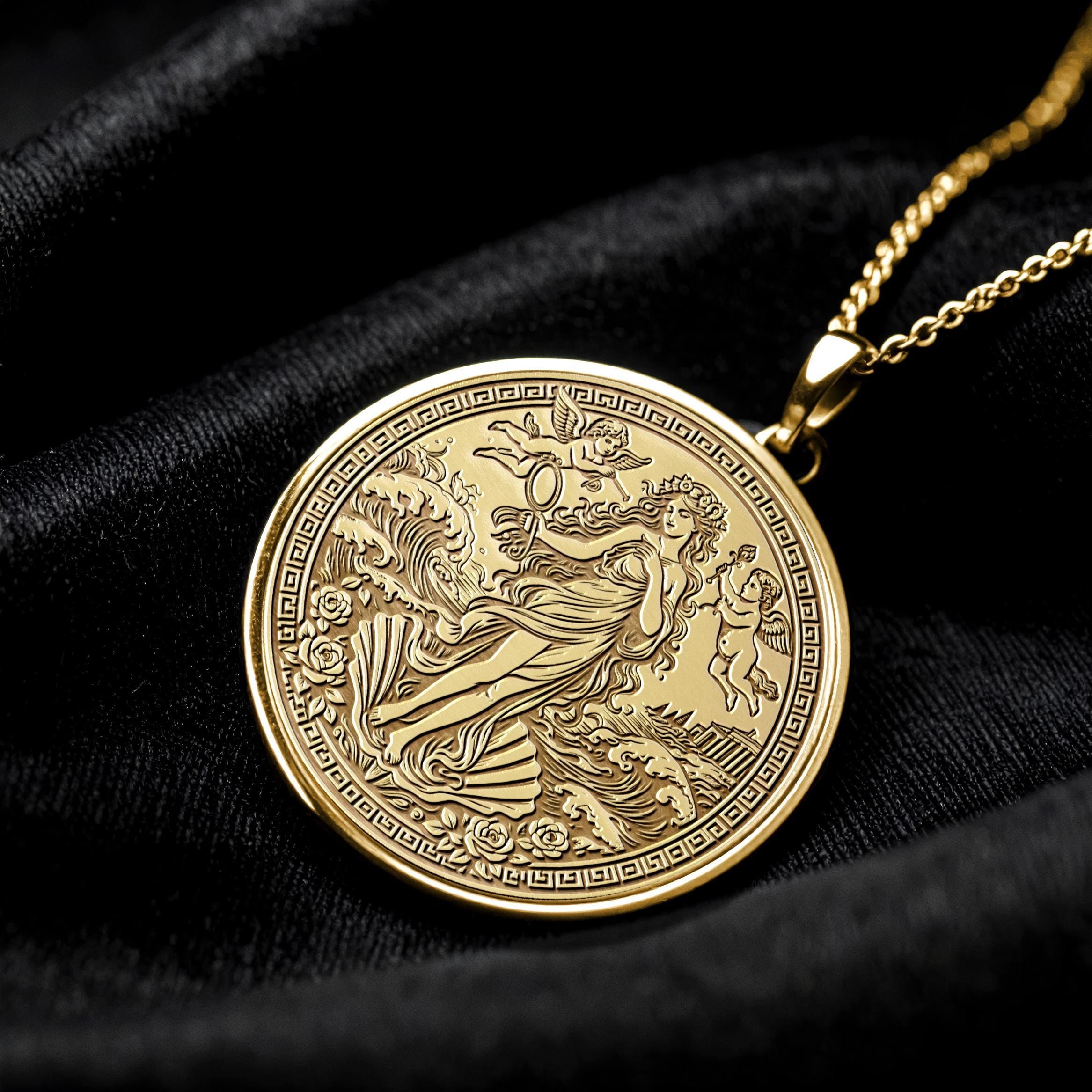 Aphrodite Pendant Divine Feminine Love Necklace -128