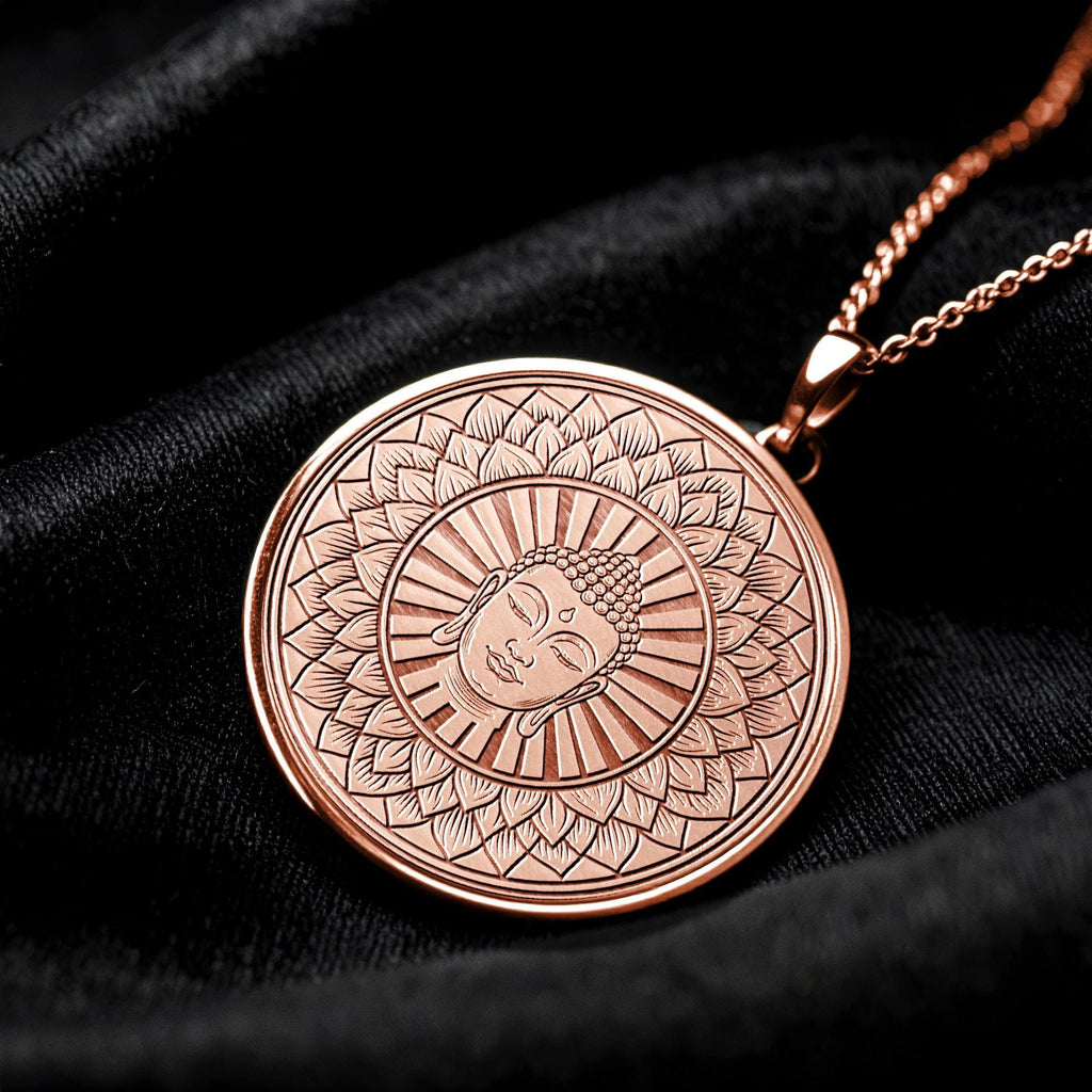 Buddha Necklace - Spiritual Meditation Zen Pendant -265