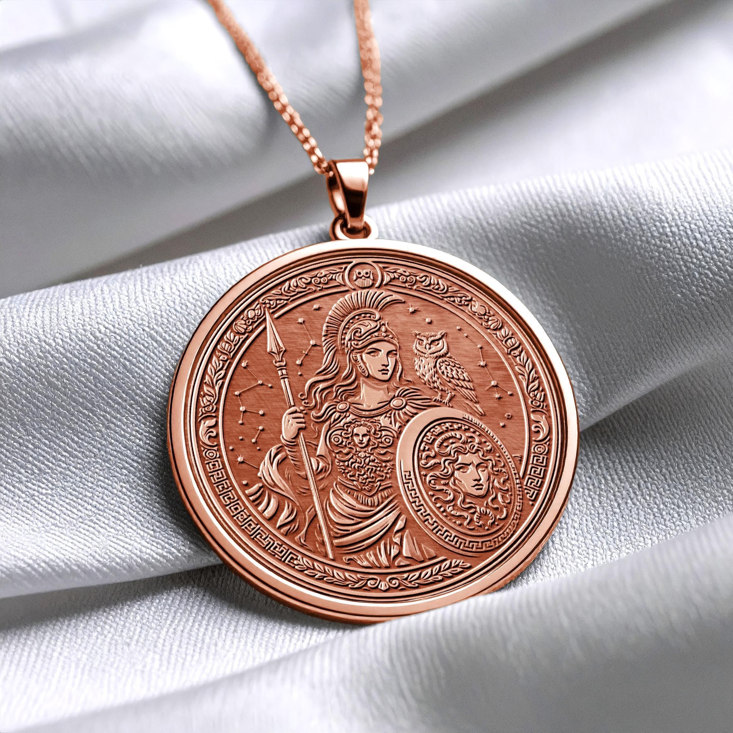 Athena Pendant – Ancient Greek Goddess of Wisdom -62