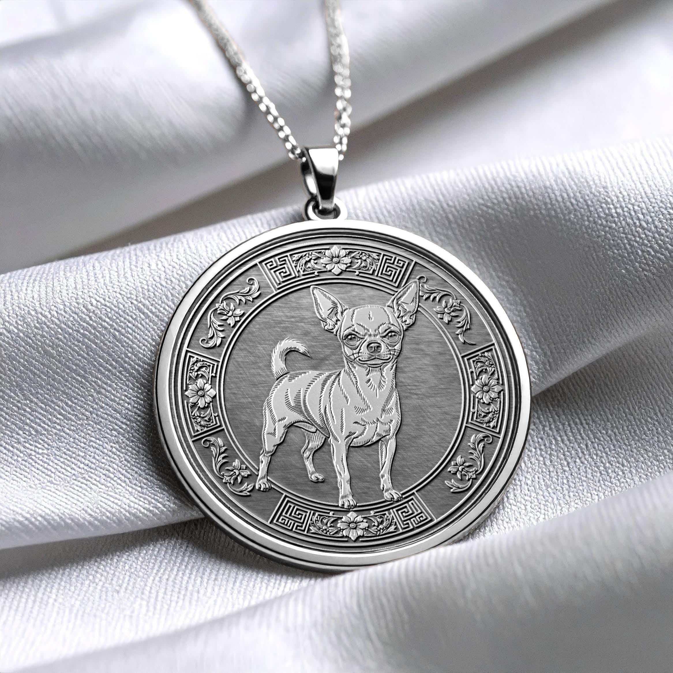 Chihuahua Necklace – Small Size, Big Personality -354