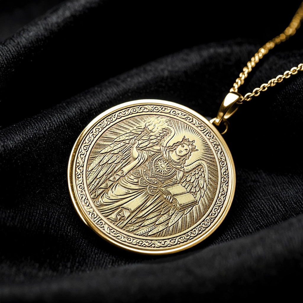 Archangel Jophiel necklace - Pendant of Golden Wisdom  558