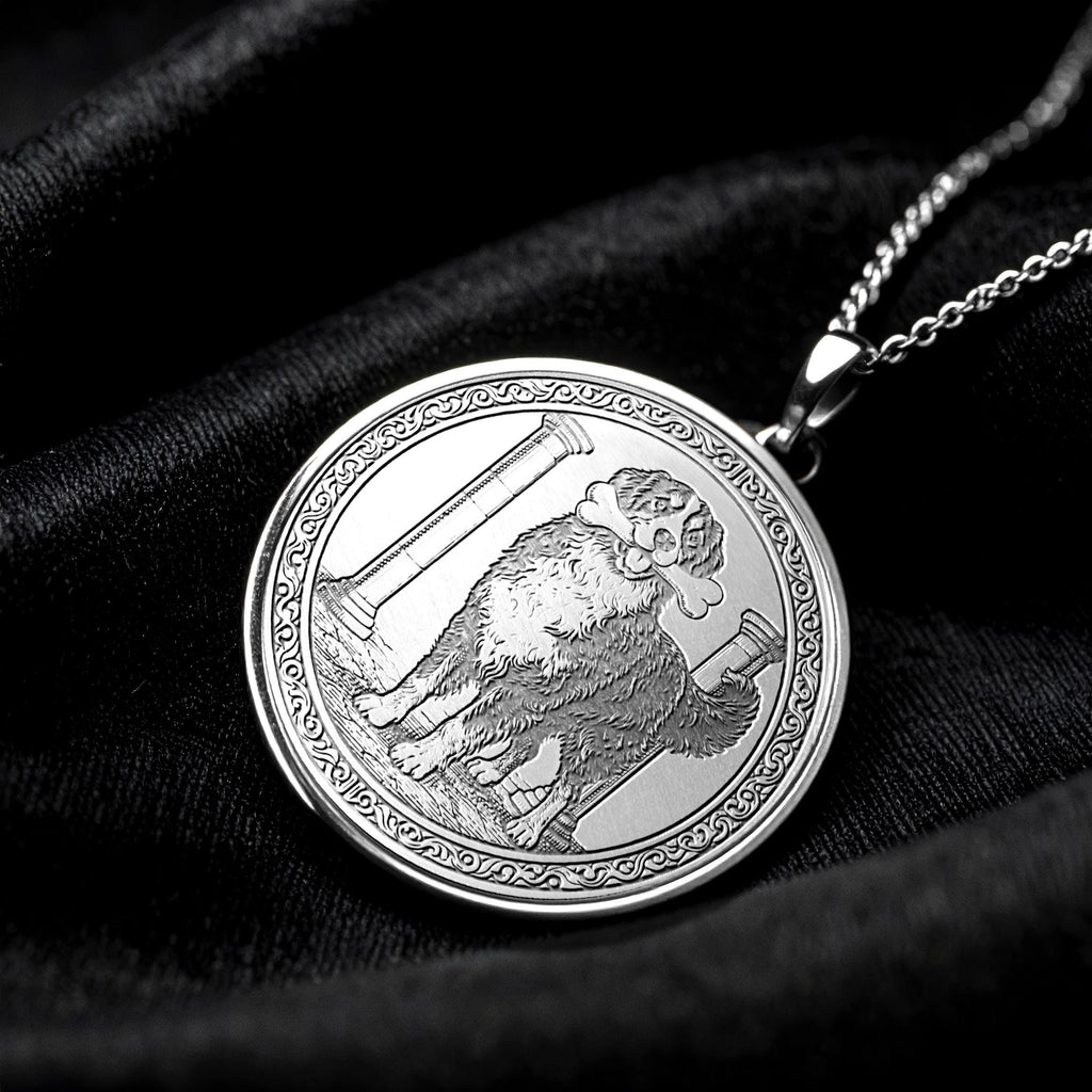 Bernese Dog Pendant – Necklace of Love and Devotion -413