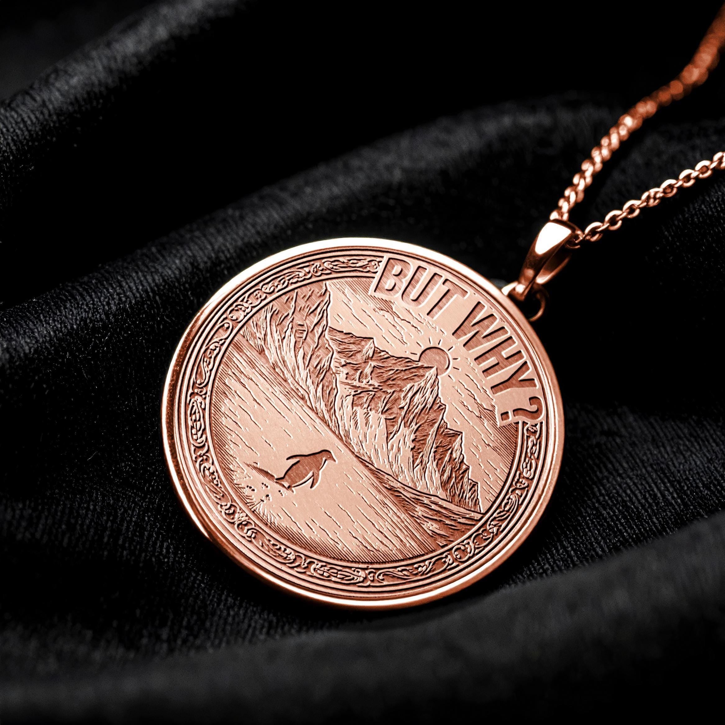 But Why? Nihilist Penguin Pendant -433