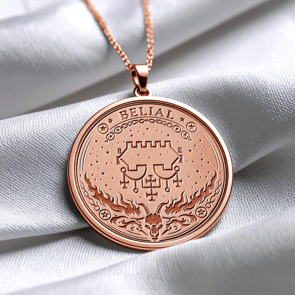 Belial Sigil Pendant – Symbol of Defiance and Sovereignty -345