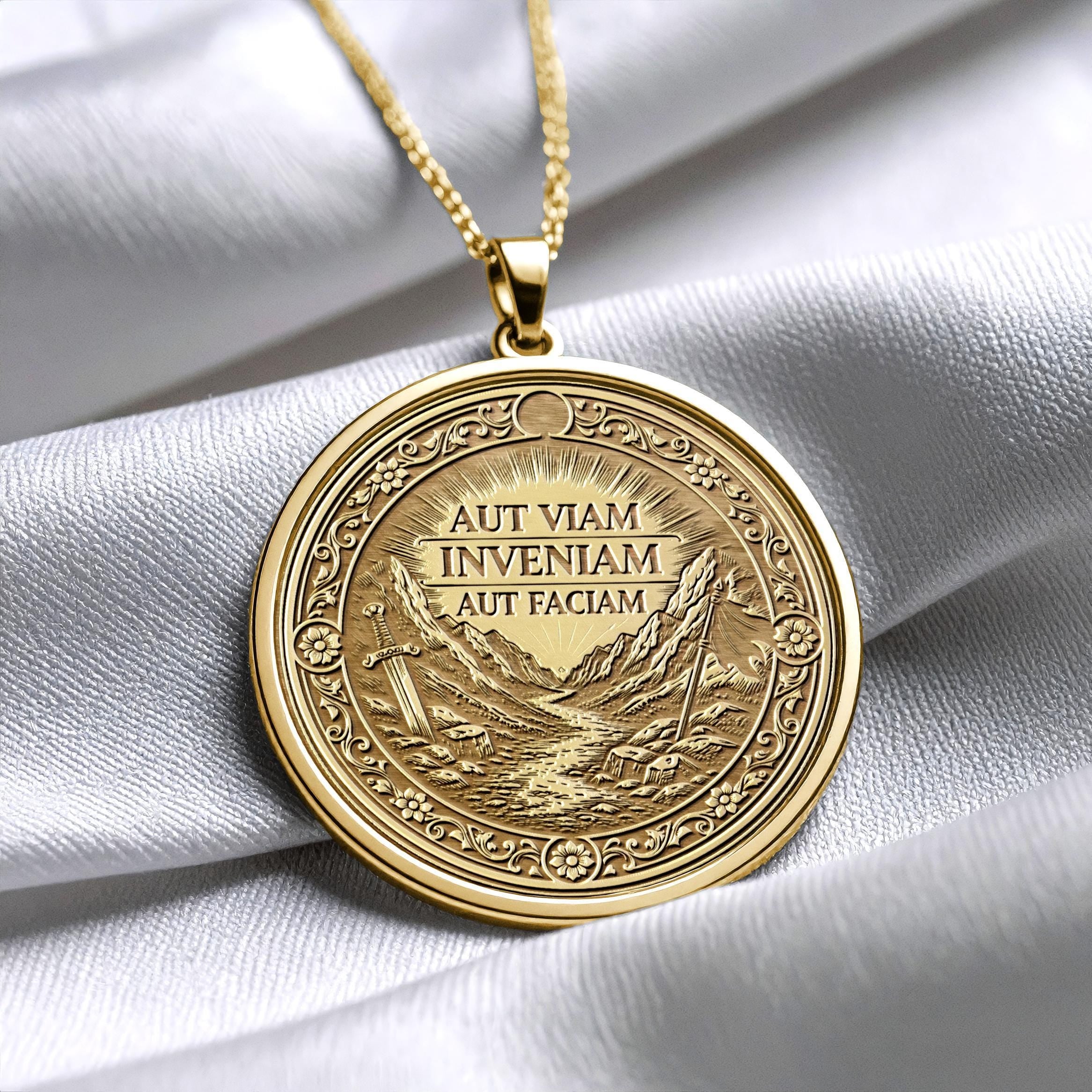 Aut Viam Invenam Aut Faciam Pendant - -358