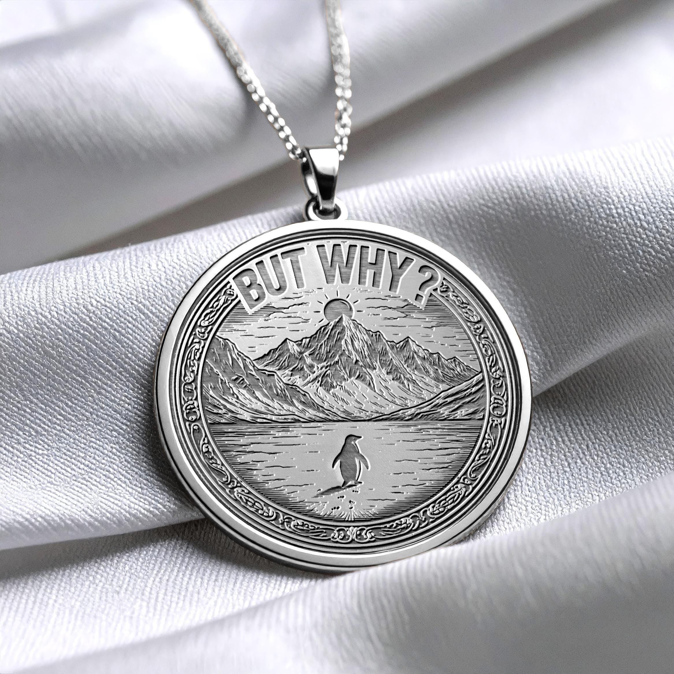 But Why? Nihilist Penguin Pendant -433