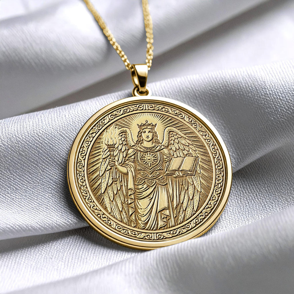 Archangel Jophiel necklace - Pendant of Golden Wisdom  558