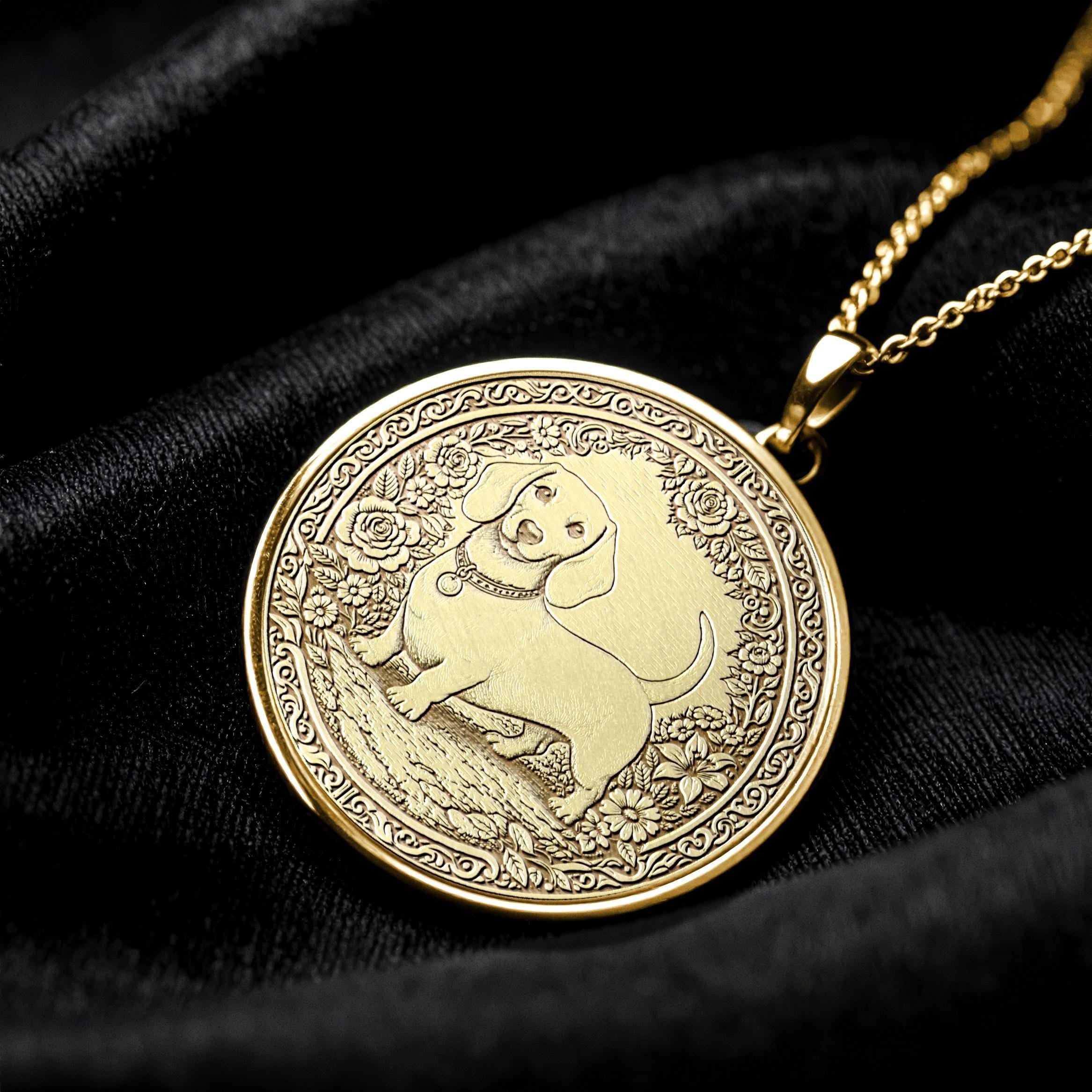 Dachshund Pendant –Necklace of Courage, Loyalty & Bold Spirit -460