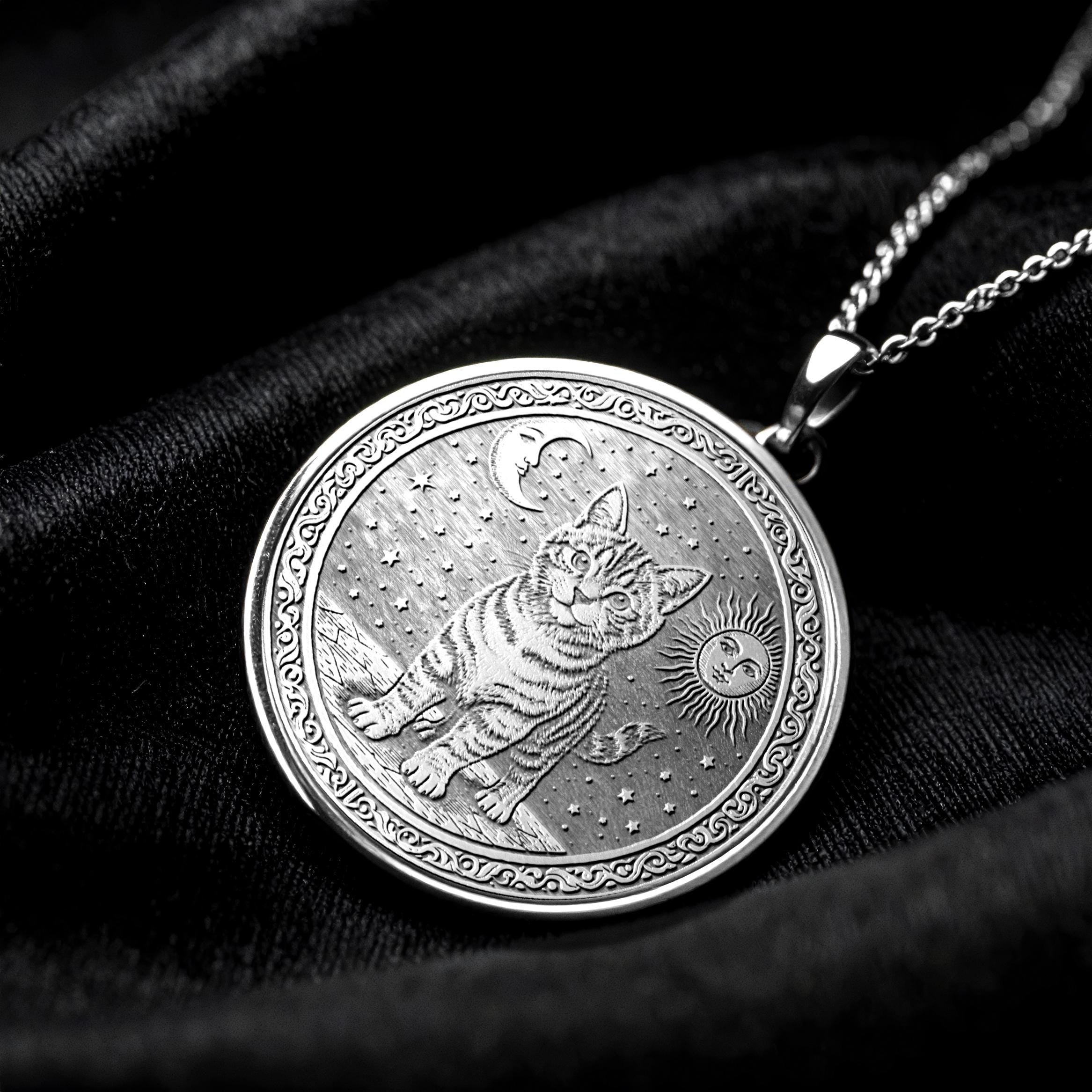 Bengal Cat Necklace – Wild Elegance, Untamed Beauty -473