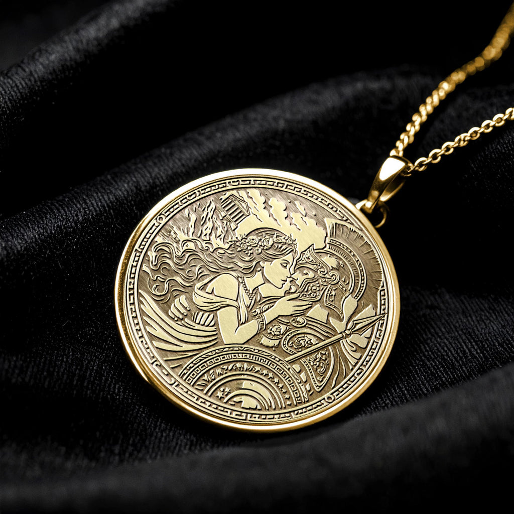 Ares & Aphrodite Necklace – The Divine Attraction of Love and War -267