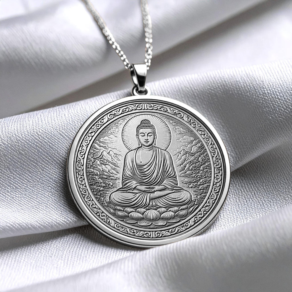 Buddha Necklace – Spiritual Calm and Clarity -513
