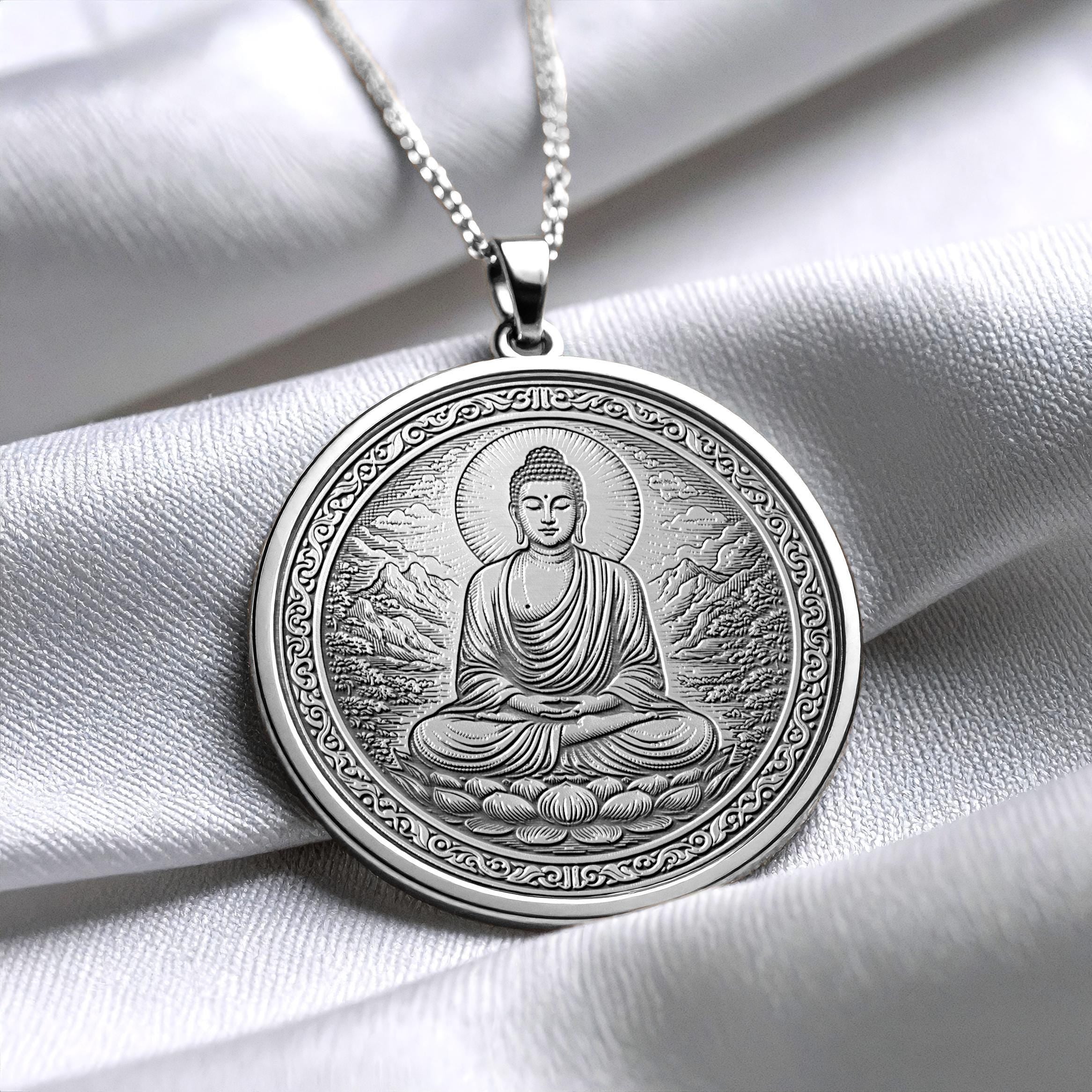Buddha Necklace – Spiritual Calm and Clarity -513