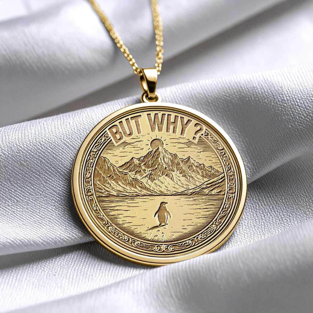 But Why? Nihilist Penguin Pendant -433