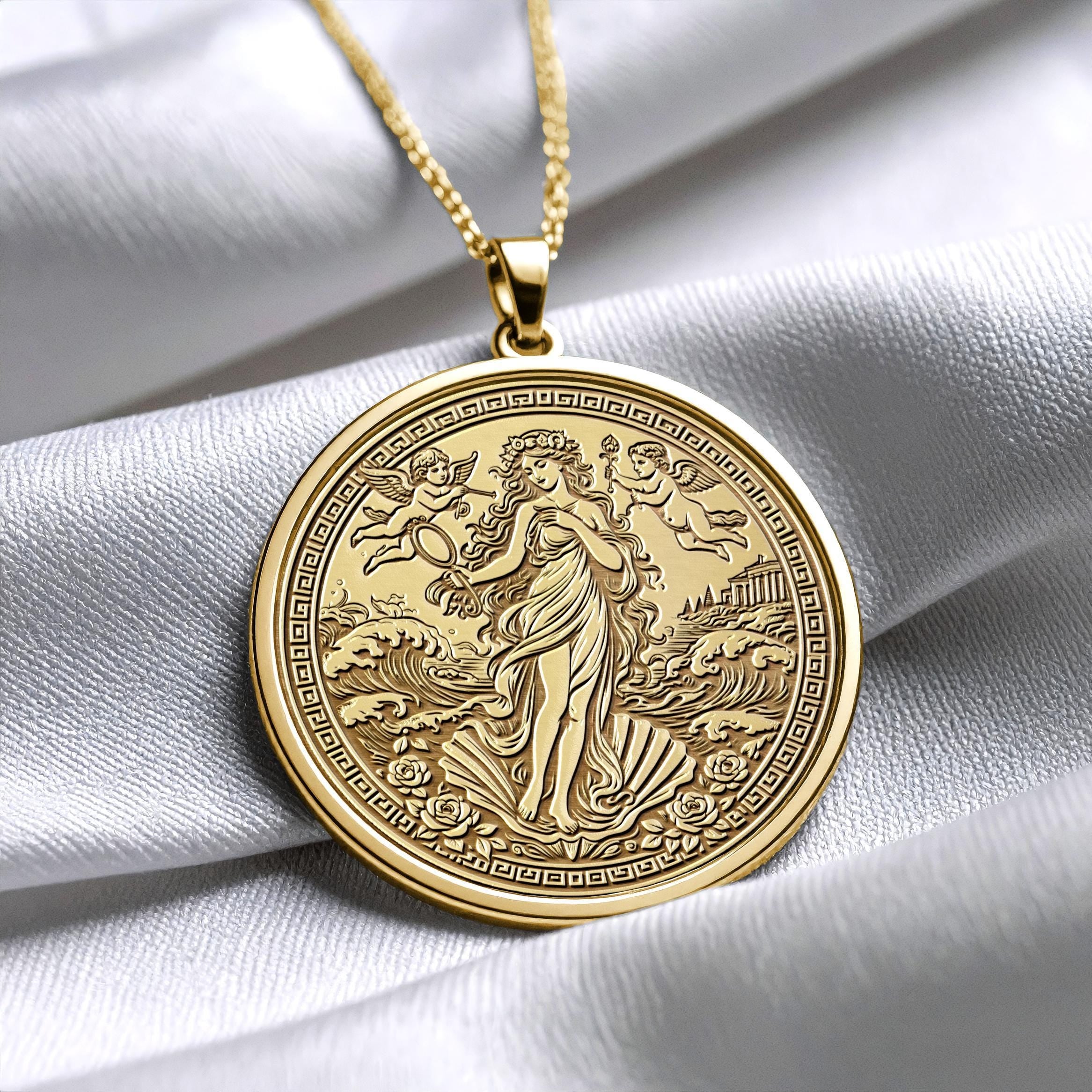 Aphrodite Pendant Divine Feminine Love Necklace -128