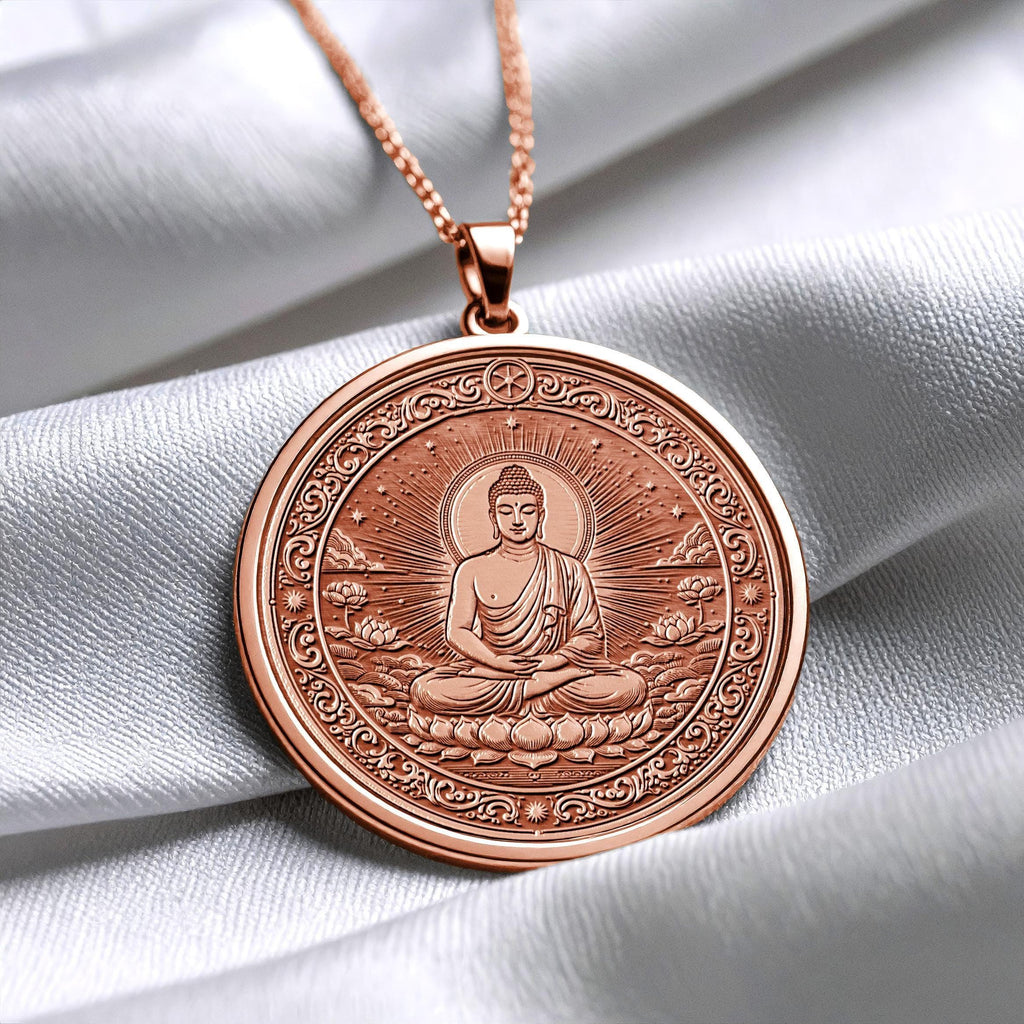 Buddha Necklace – Pendant of Serenity and Spiritual Growth -511