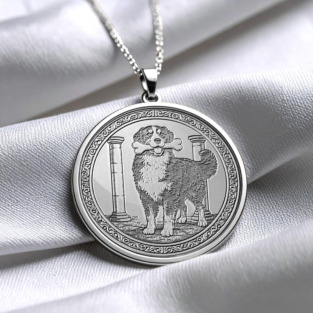 Bernese Dog Pendant – Necklace of Love and Devotion -413