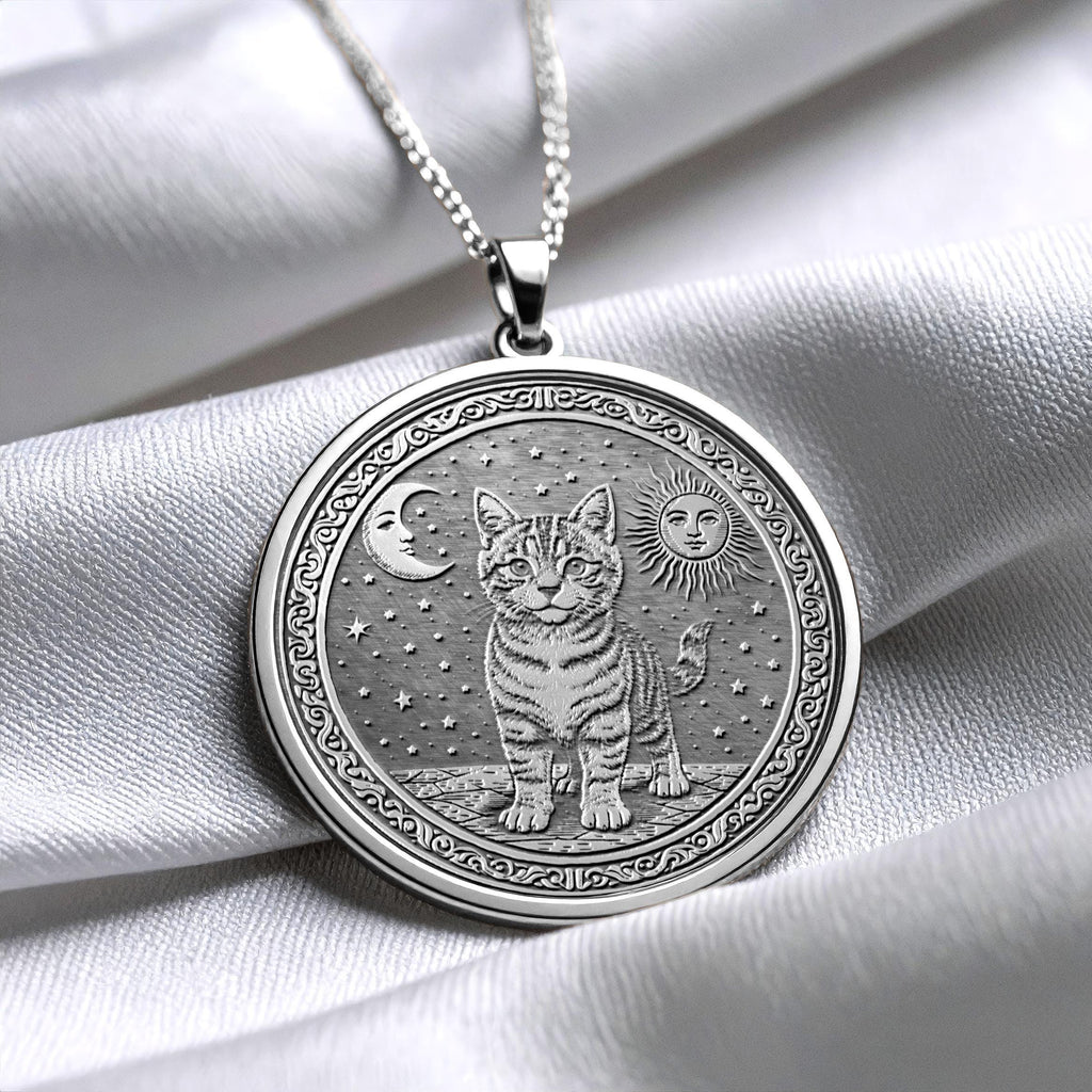 Bengal Cat Necklace – Wild Elegance, Untamed Beauty -473