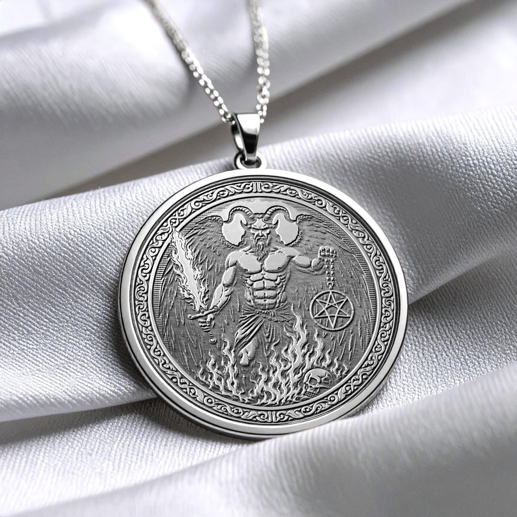 Azazel Fallen Angel Necklace - Power Symbol Pendant - 562