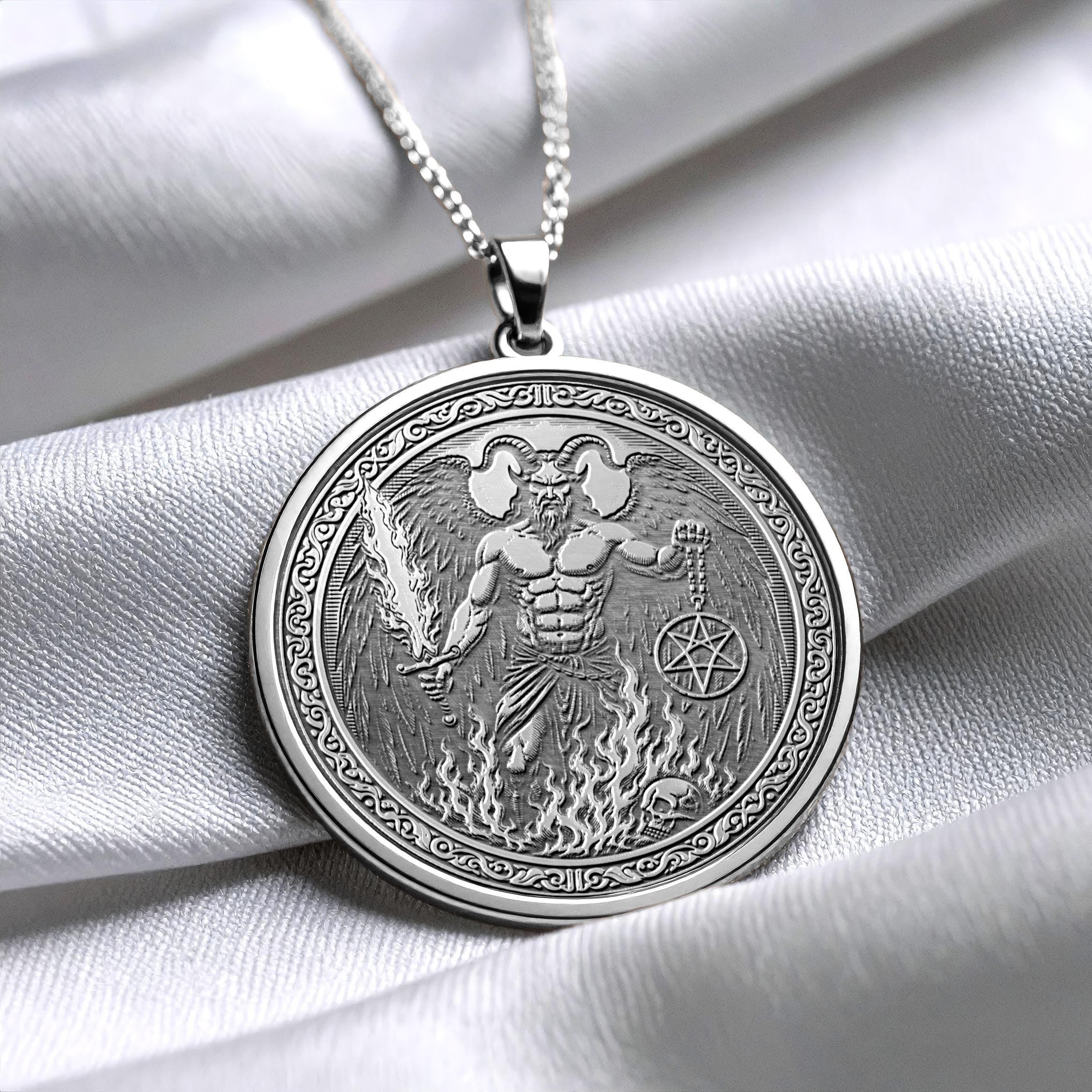 Azazel Fallen Angel Necklace - Power Symbol Pendant - 562