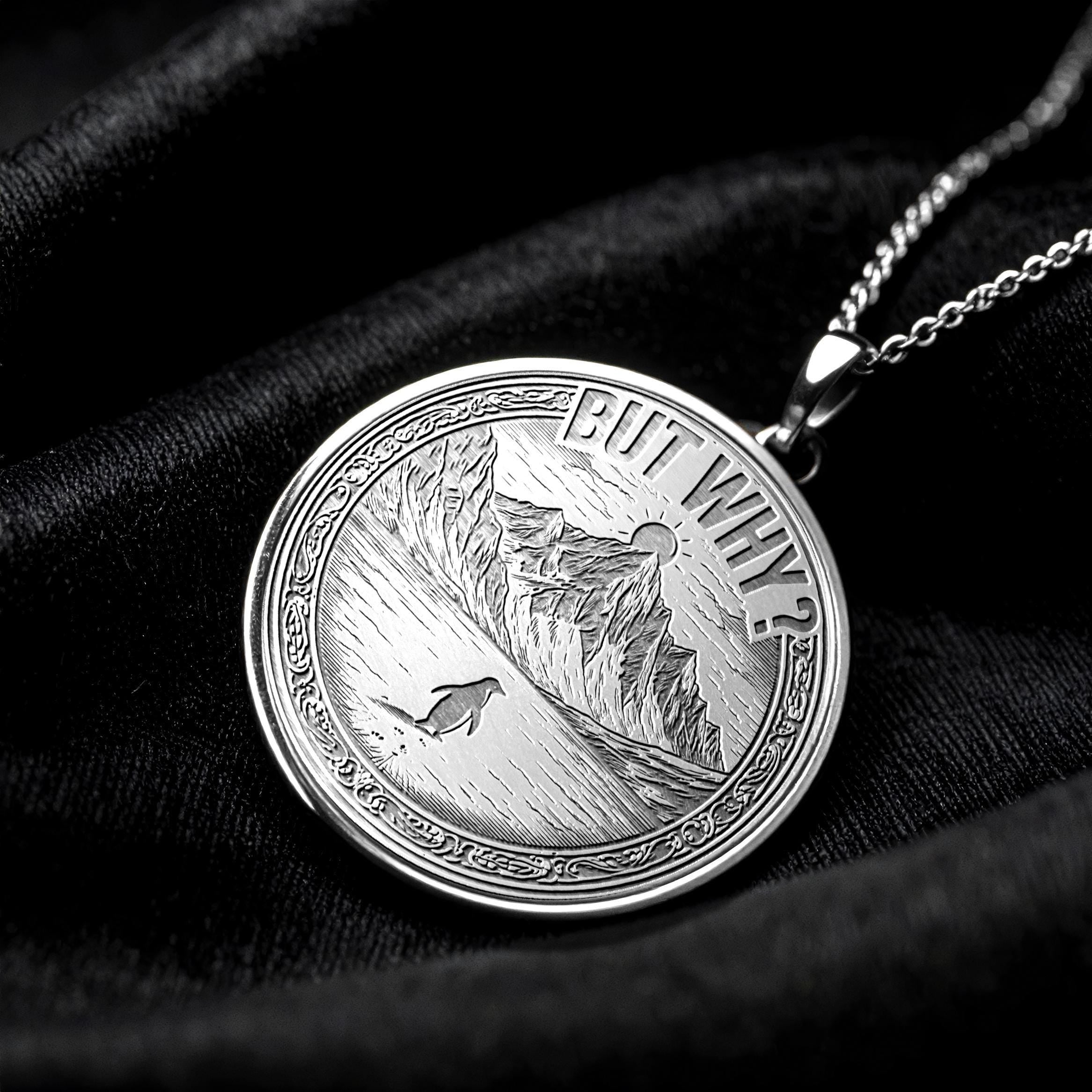 But Why? Nihilist Penguin Pendant -433