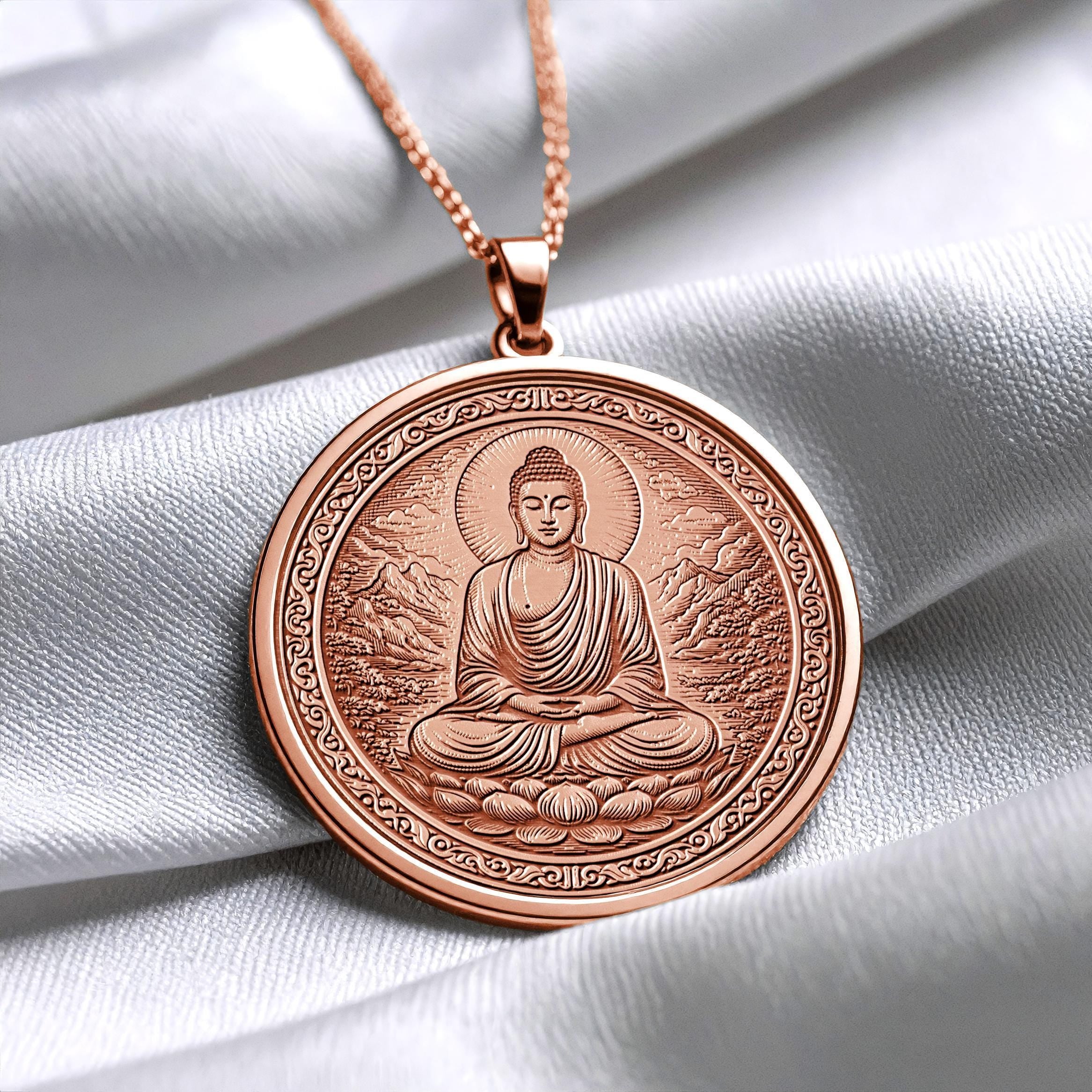 Buddha Necklace – Spiritual Calm and Clarity -513