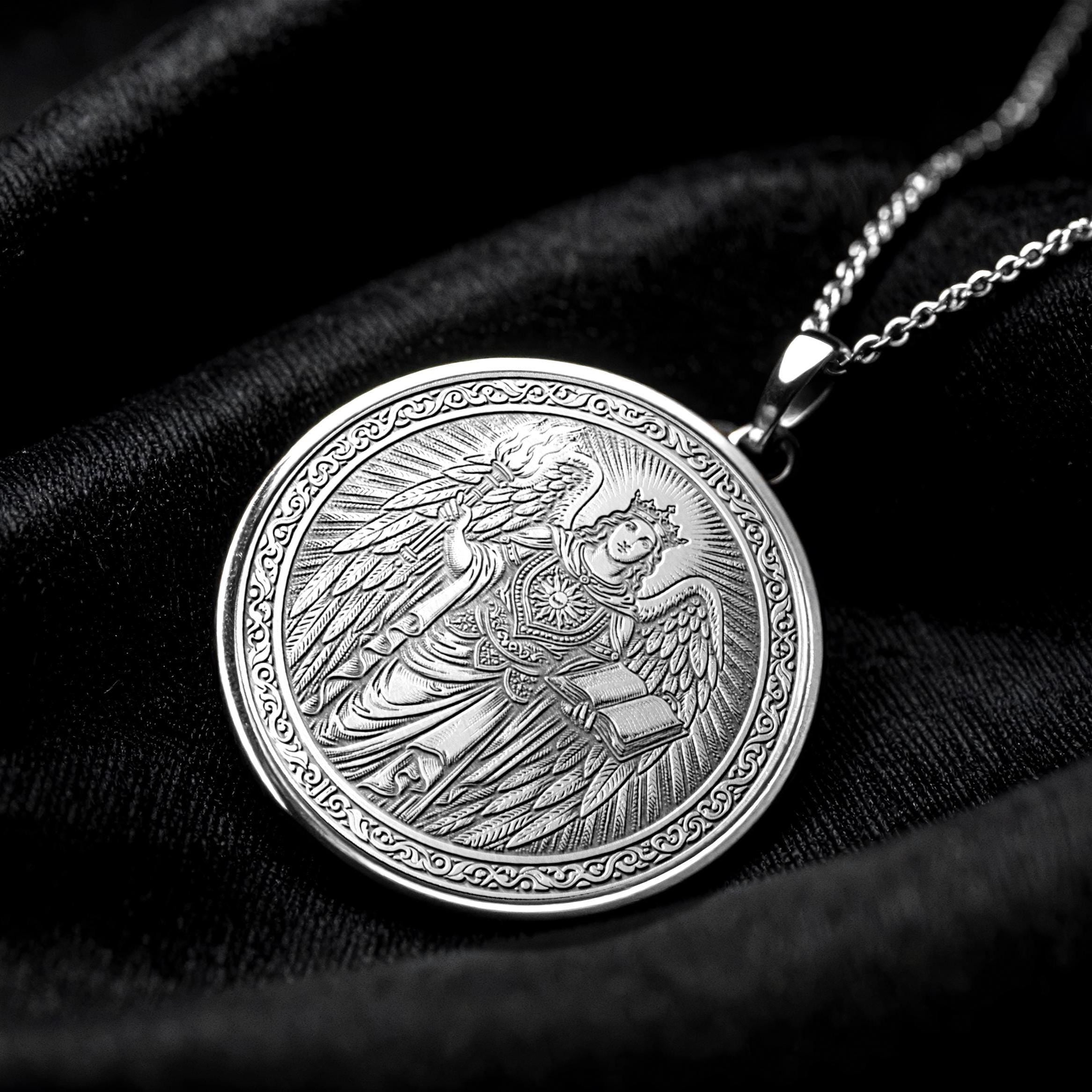 Archangel Jophiel necklace - Pendant of Golden Wisdom  558