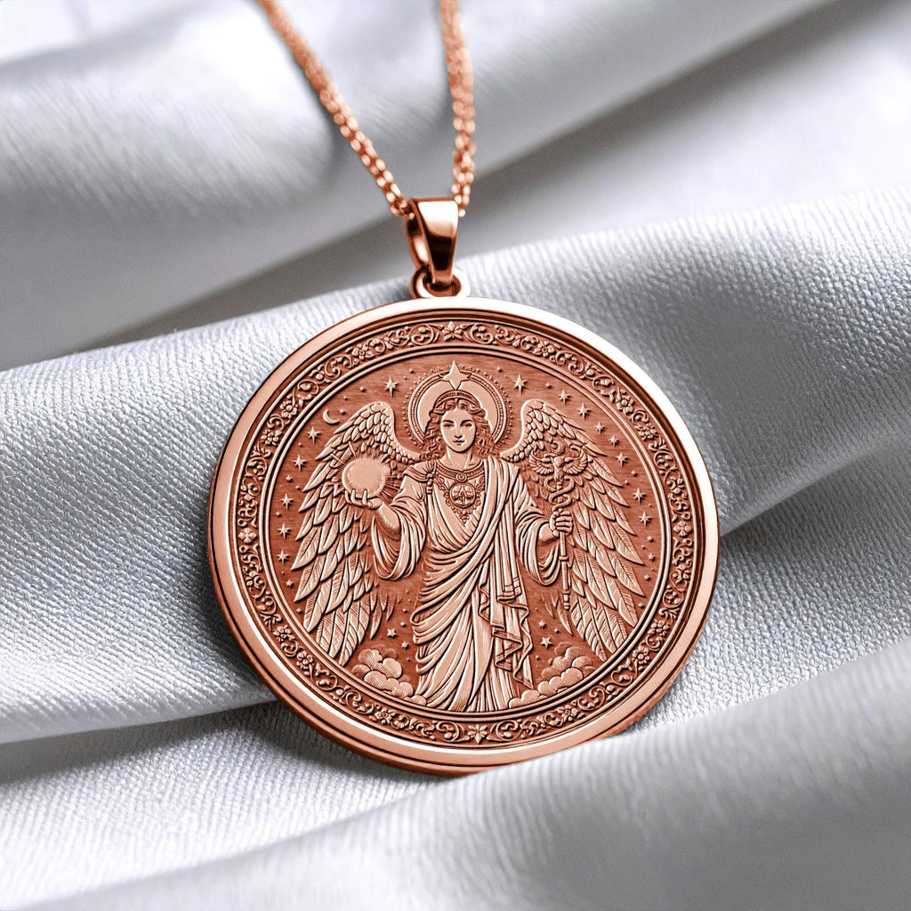 Archangel Raphael Necklace – Healing and Protection Pendant -73