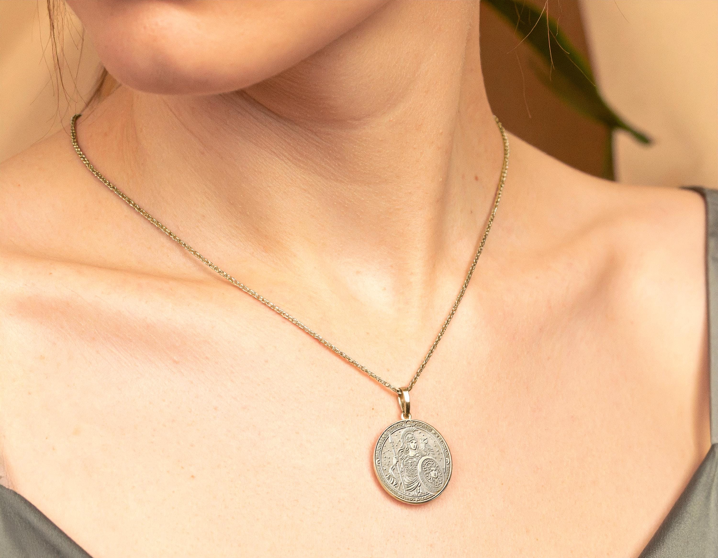 Athena Pendant – Ancient Greek Goddess of Wisdom -62