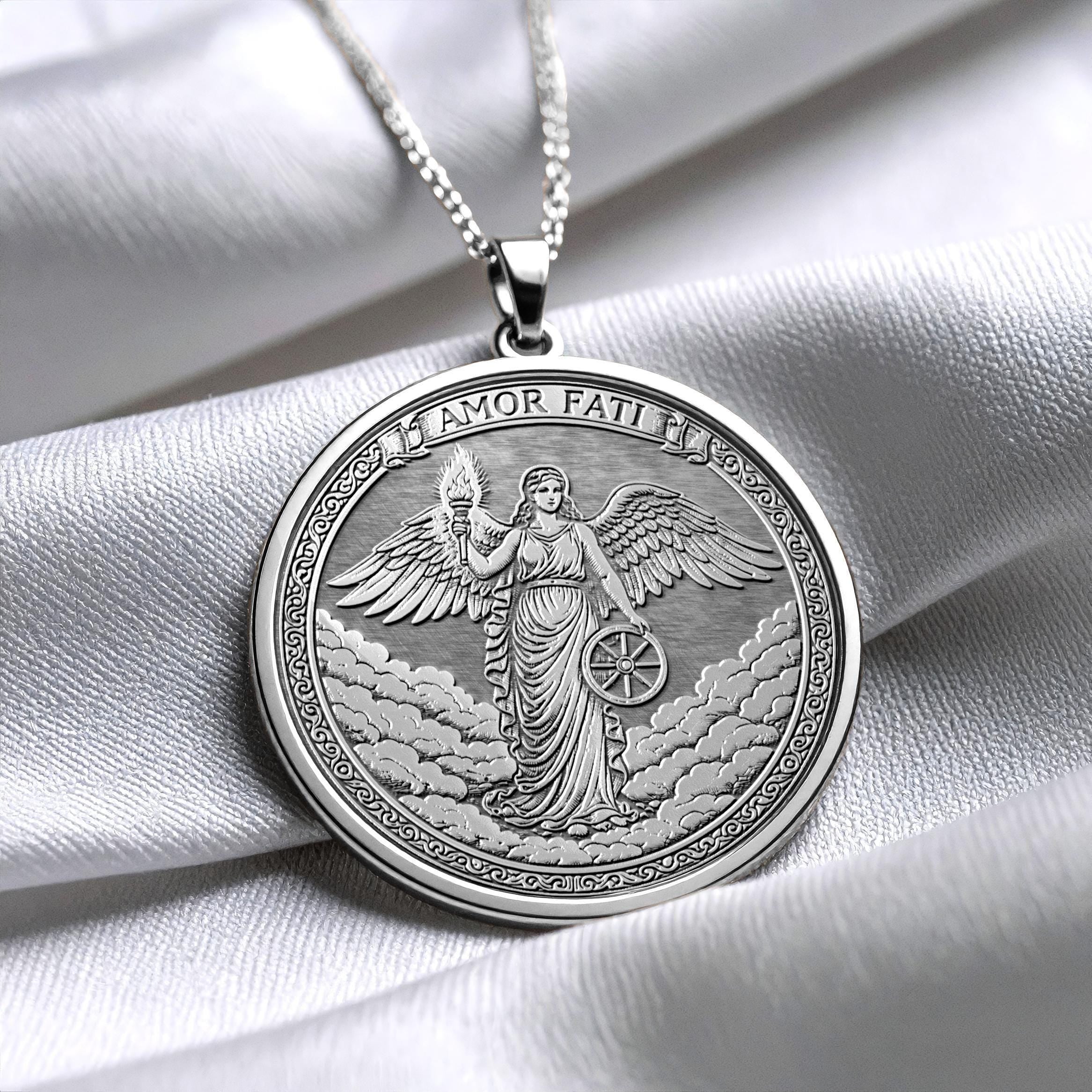 Amor Fati Pendant - Love Your Fate, Embrace Every Moment - 549