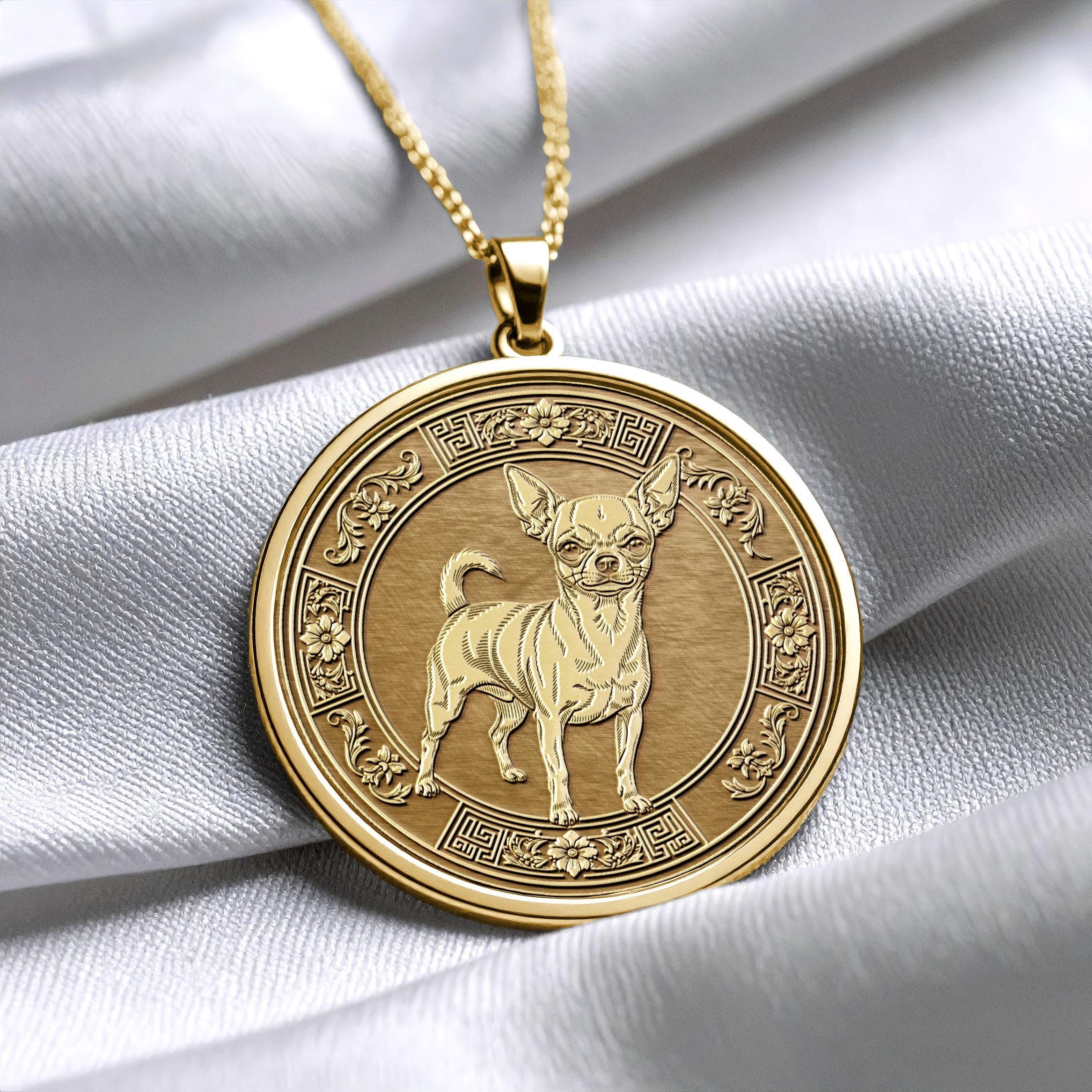 Chihuahua Necklace – Small Size, Big Personality -354