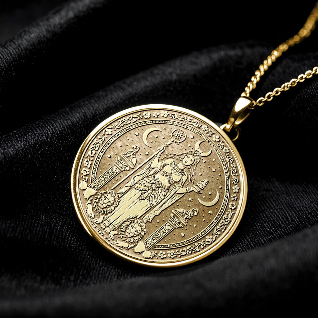 Astarte Pendant – A Story of Ancient Light Necklace -403