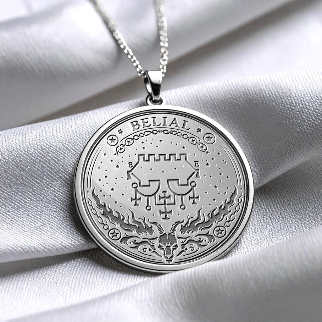 Belial Sigil Pendant – Symbol of Defiance and Sovereignty -345