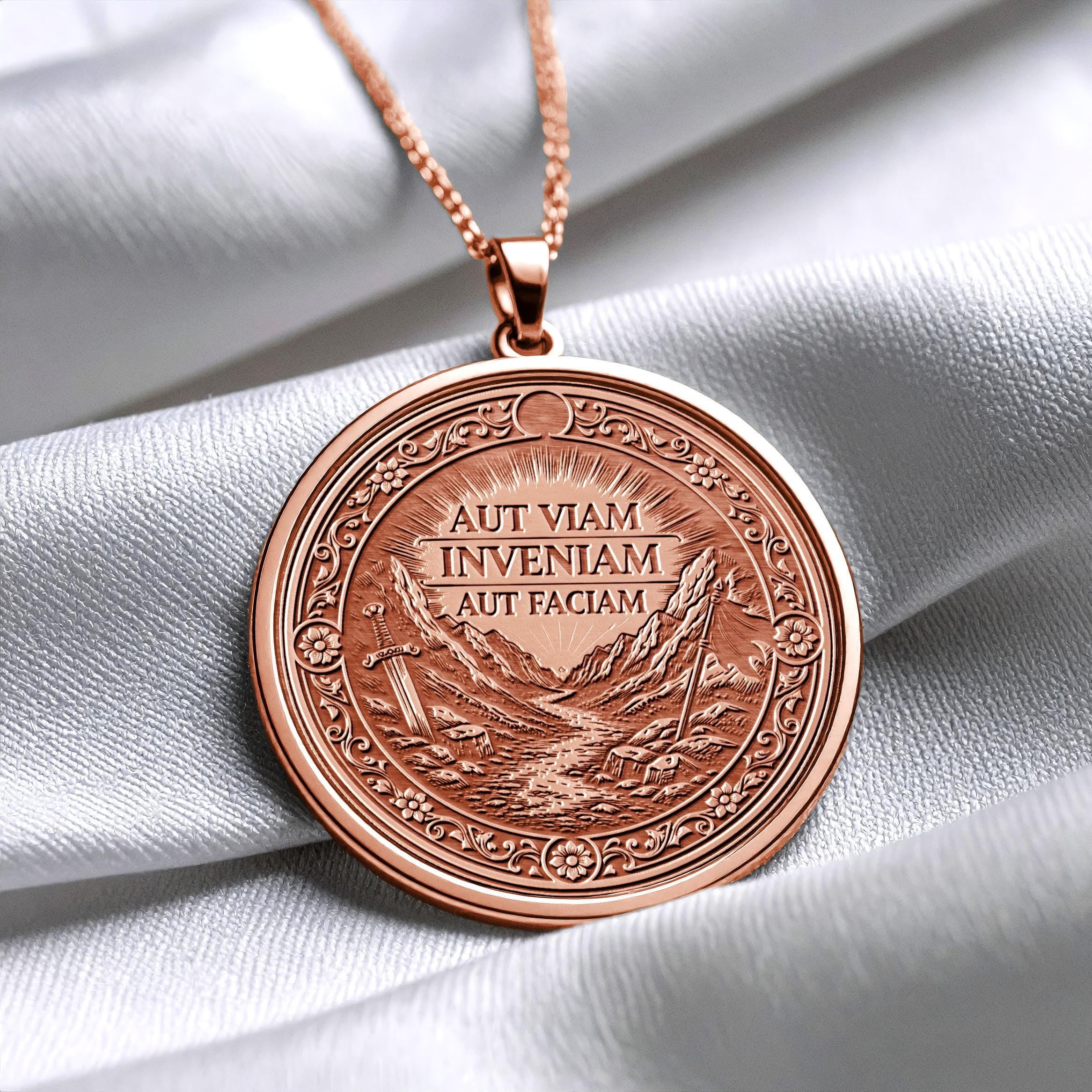 Aut Viam Invenam Aut Faciam Pendant - -358
