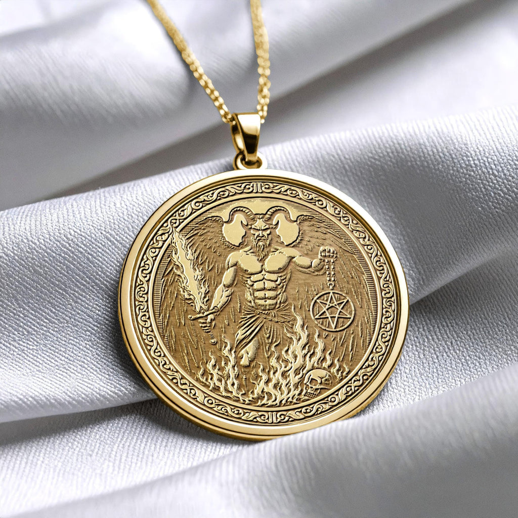 Azazel Fallen Angel Necklace - Power Symbol Pendant - 562