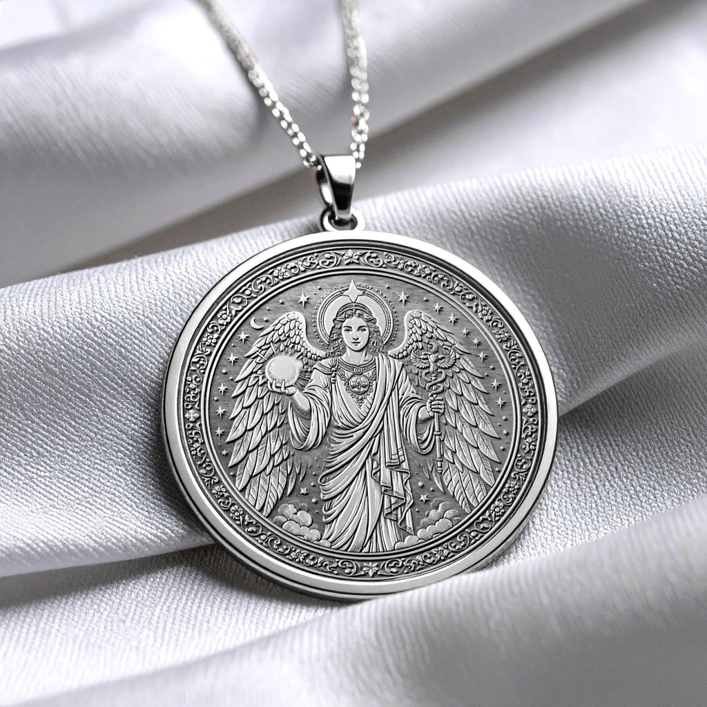 Archangel Raphael Necklace – Healing and Protection Pendant -73