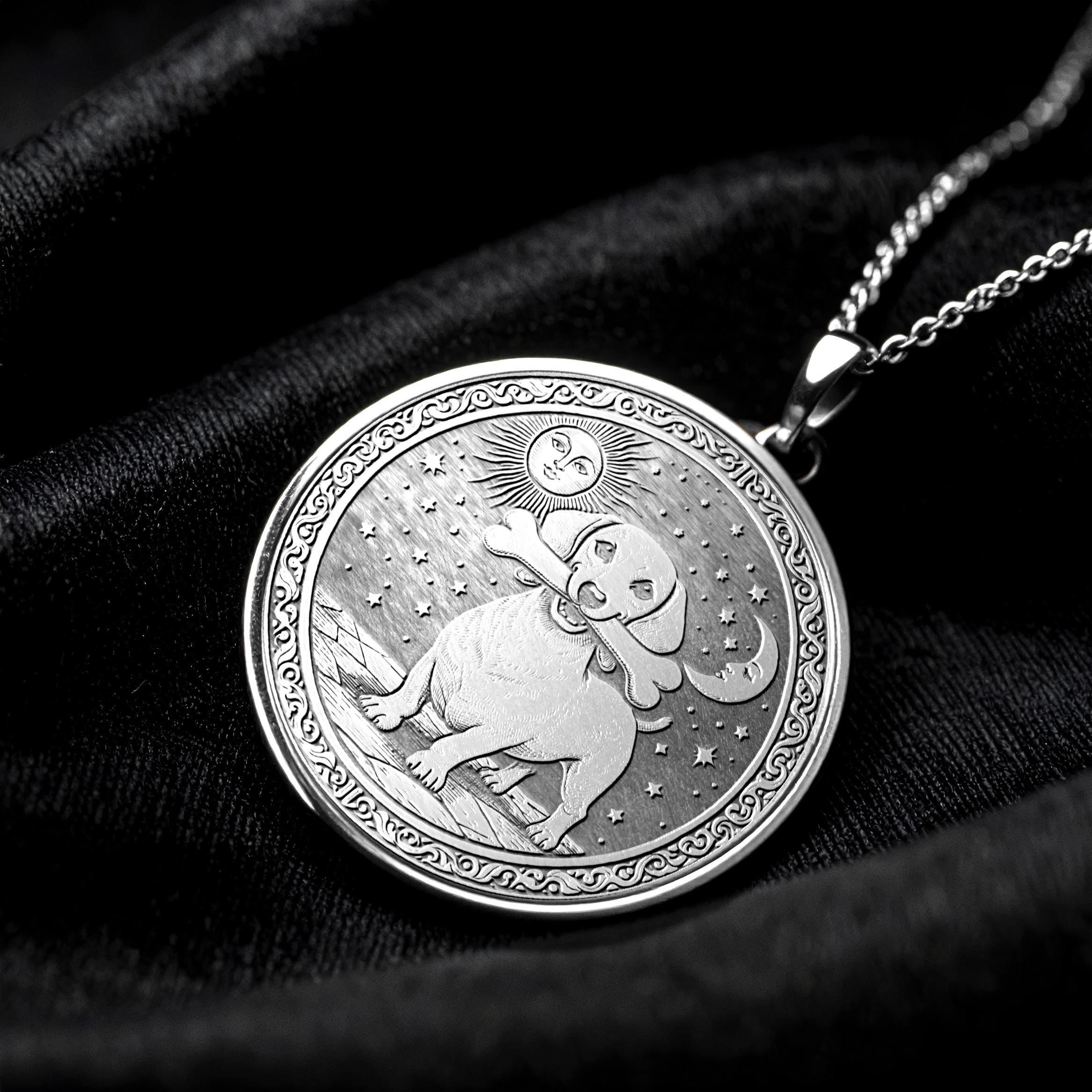 Dachshund Pendant - Necklace of Loyalty and Courage -462