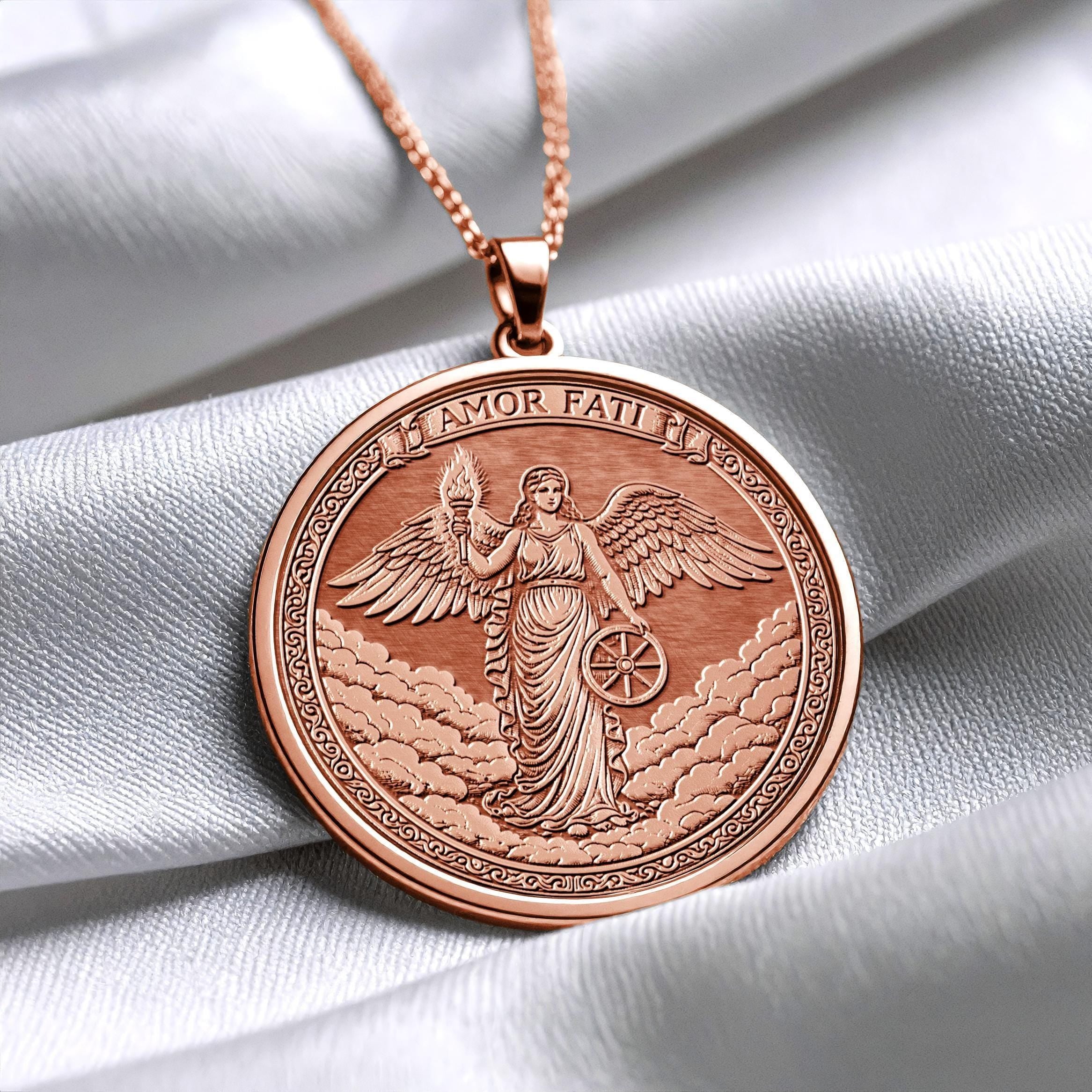 Amor Fati Pendant - Love Your Fate, Embrace Every Moment - 549