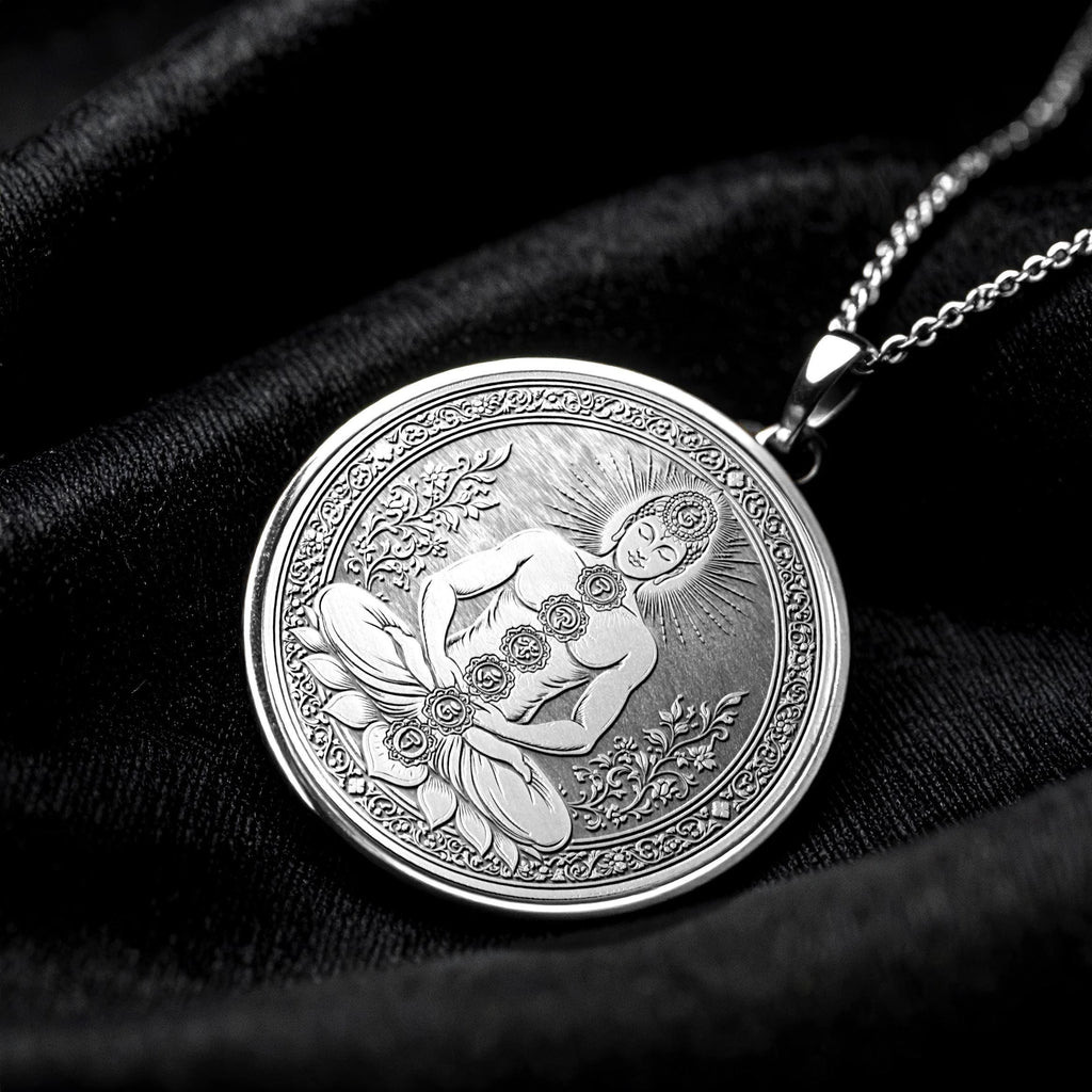 Buddha Chakra Pendant Necklace – Yoga, Meditation & Mindfulness Jewelry Gift