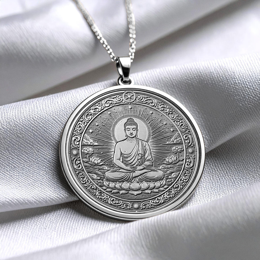Buddha Necklace – Pendant of Serenity and Spiritual Growth -511