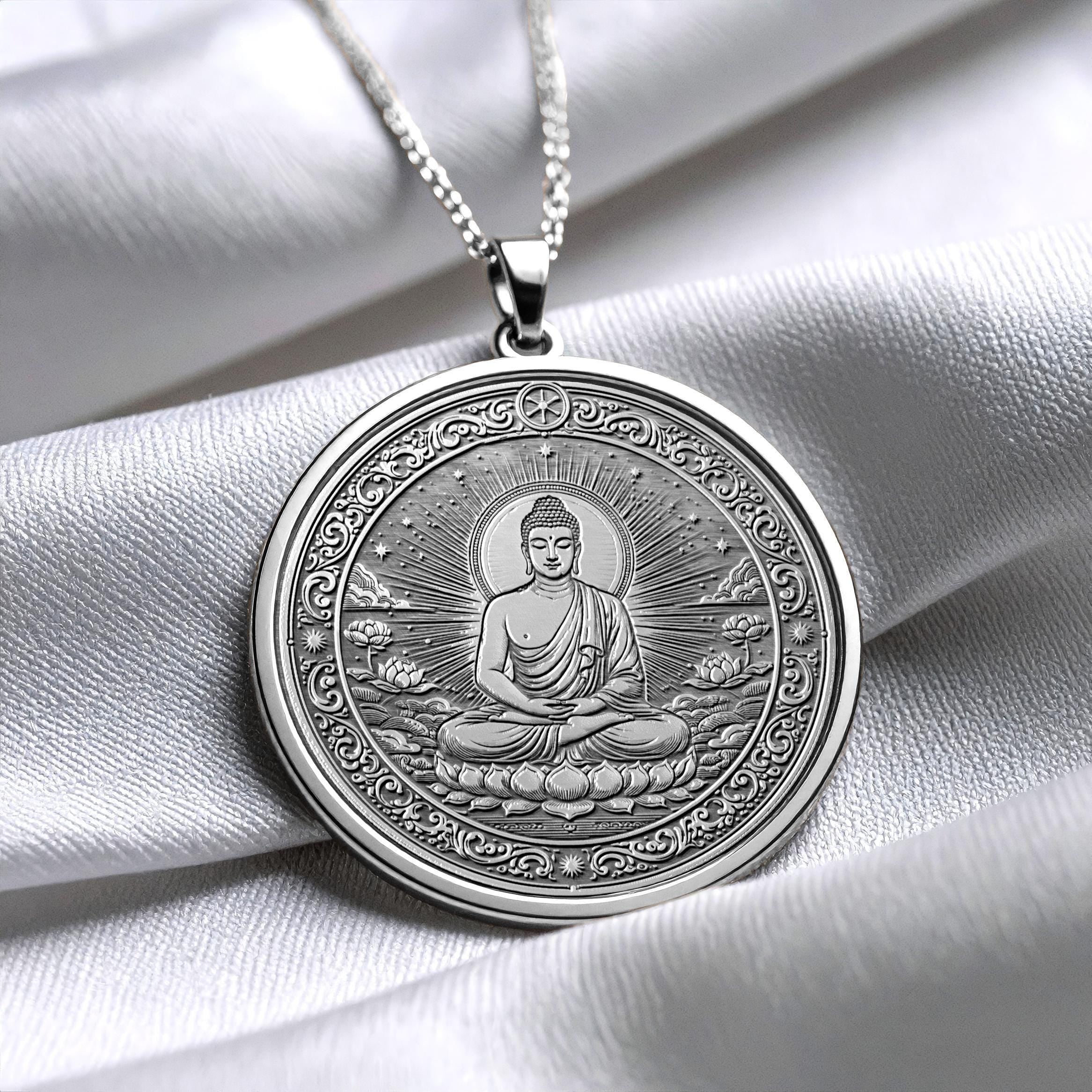 Buddha Necklace – Pendant of Serenity and Spiritual Growth -511