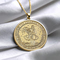 Aquarius Zodiac Pendant Necklace – Meaningful Astrology Jewelry -1