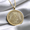 Archangel Gabriel Necklace – Divine Messenger Pendant -93