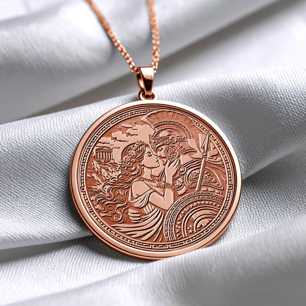 Ares & Aphrodite Necklace – The Divine Attraction of Love and War -267