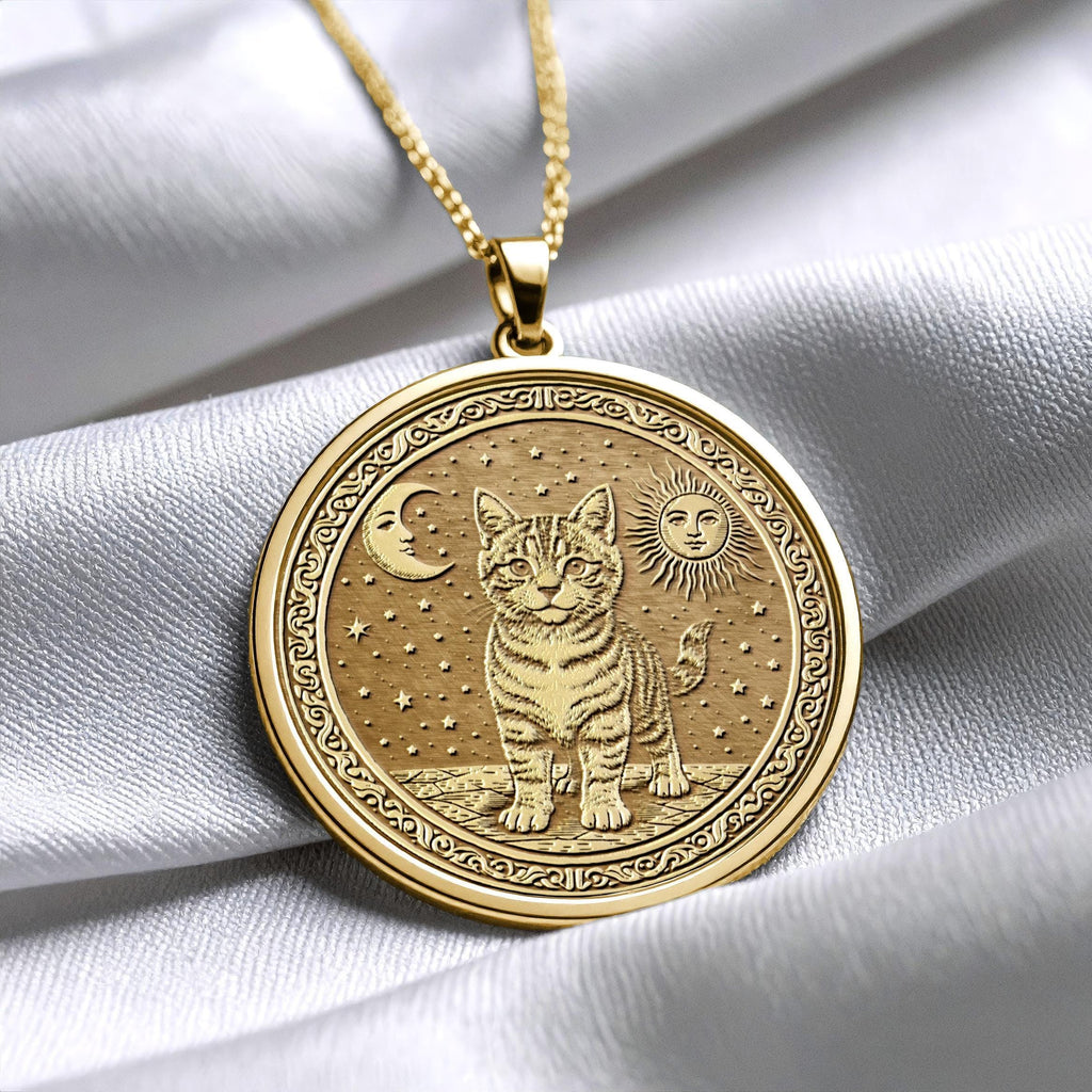 Bengal Cat Necklace – Wild Elegance, Untamed Beauty -473