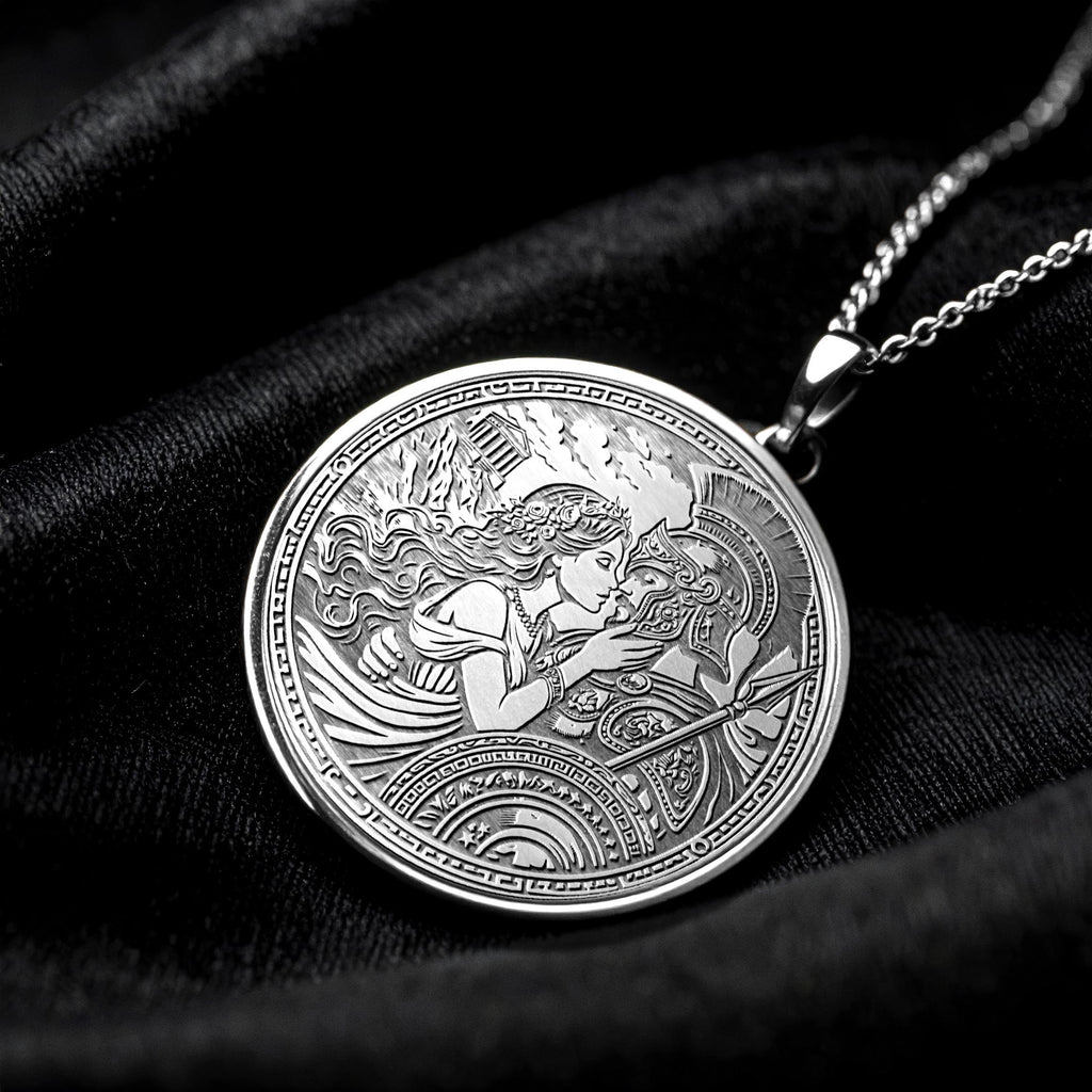 Ares & Aphrodite Necklace – The Divine Attraction of Love and War -267