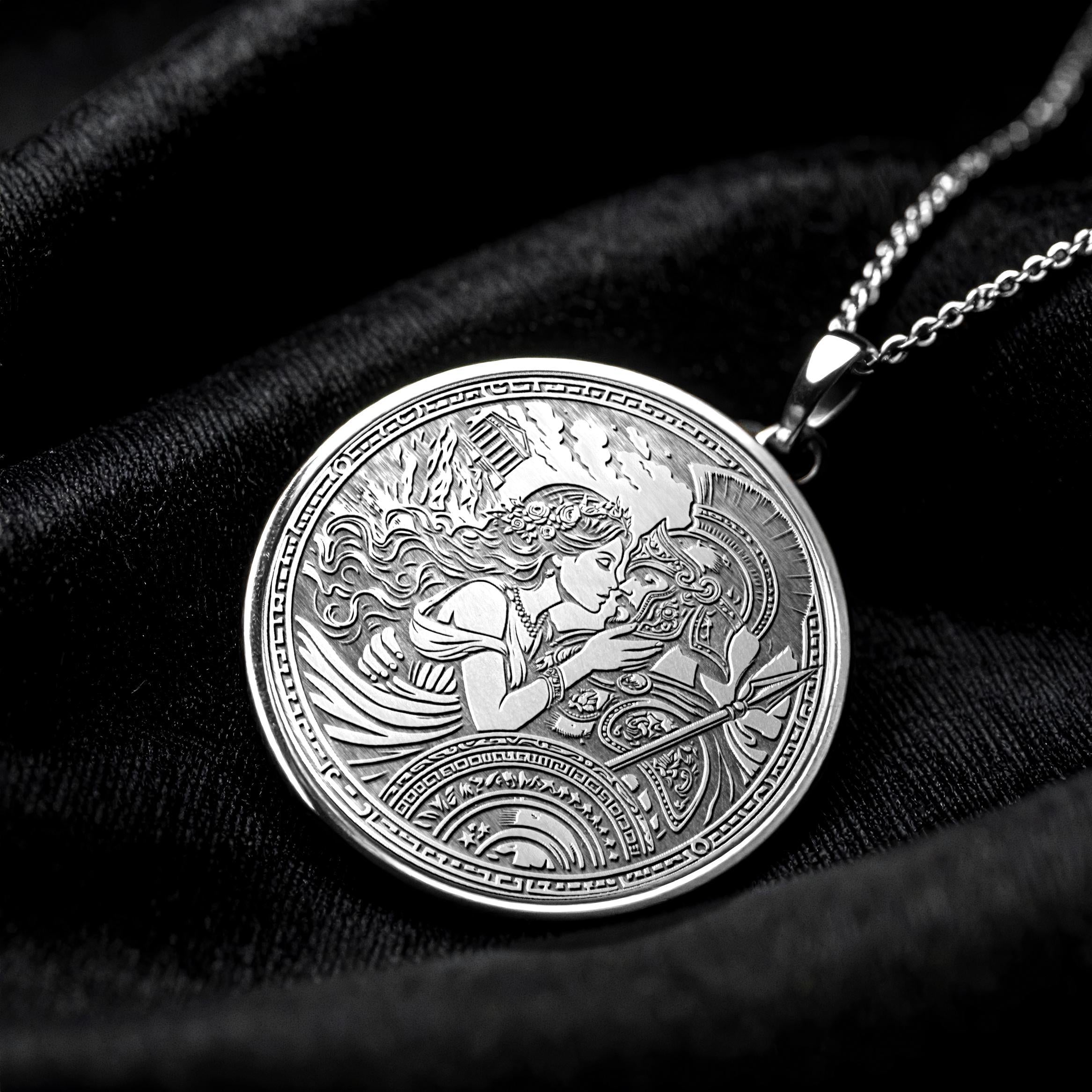 Ares & Aphrodite Necklace – The Divine Attraction of Love and War -267