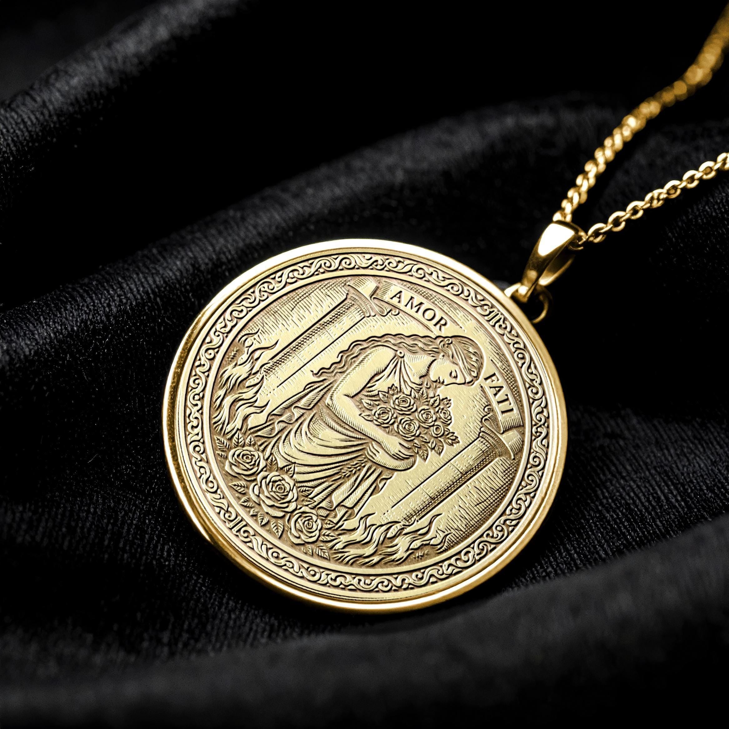 Amor Fati Pendant – Embrace Your Destiny -554